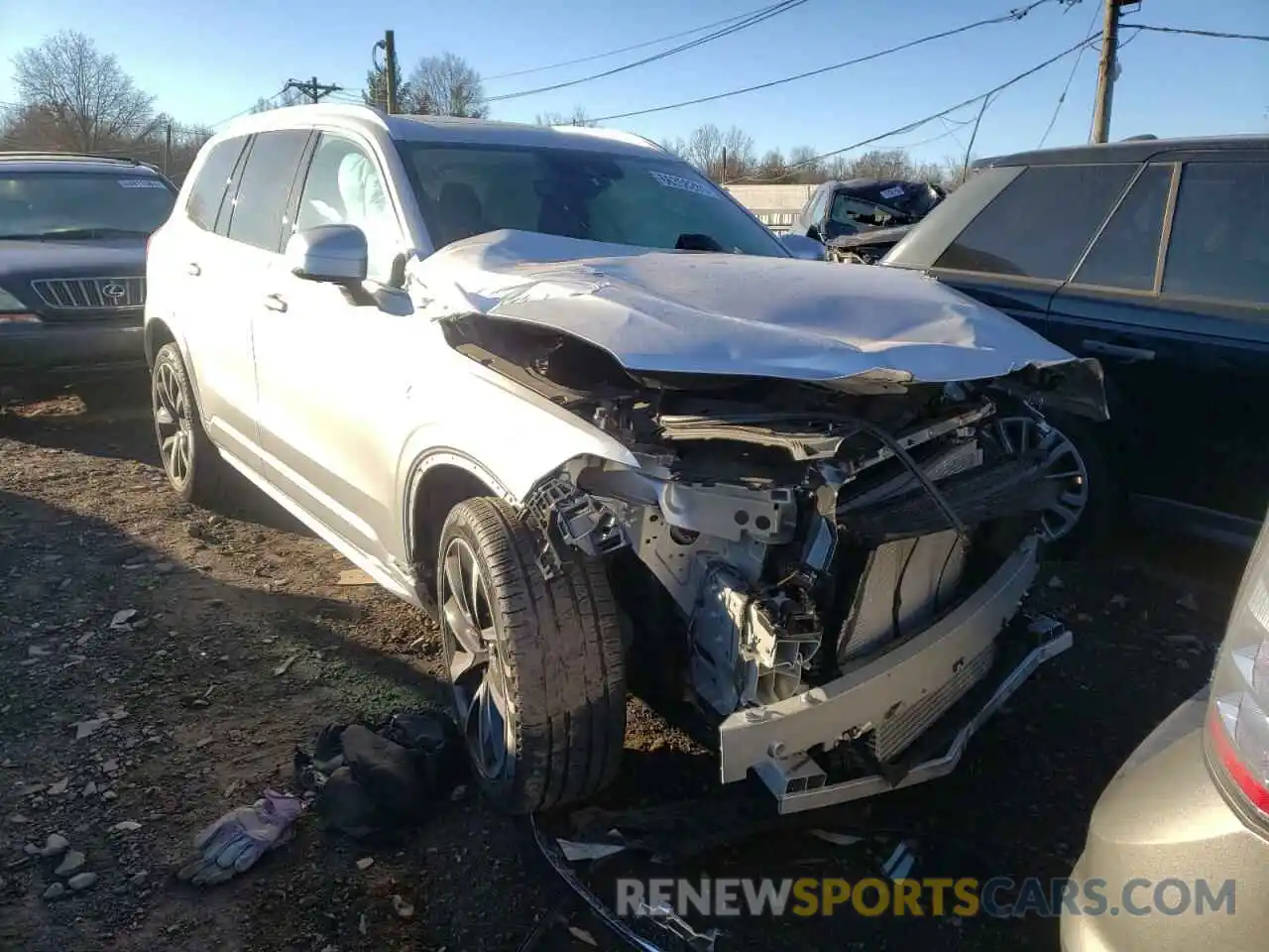 1 Photograph of a damaged car YV4A22PK8M1682513 VOLVO XC90 2021