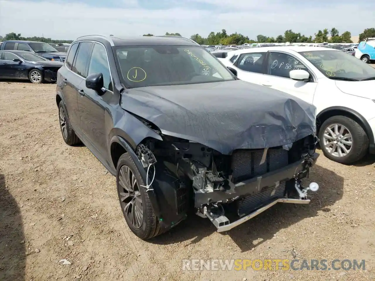 1 Photograph of a damaged car YV4A22PKXM1679841 VOLVO XC90 2021