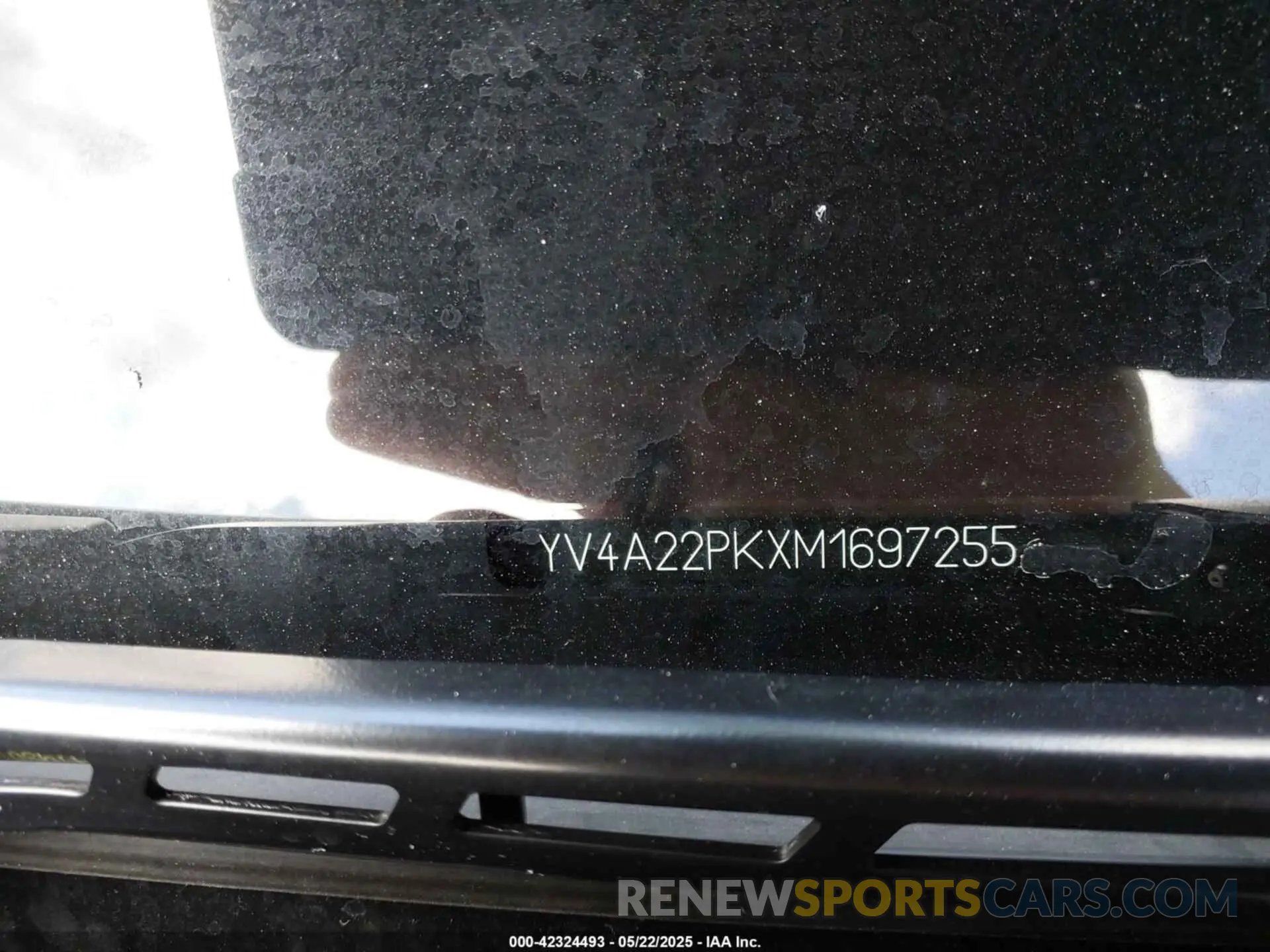 9 Photograph of a damaged car YV4A22PKXM1697255 VOLVO XC90 2021
