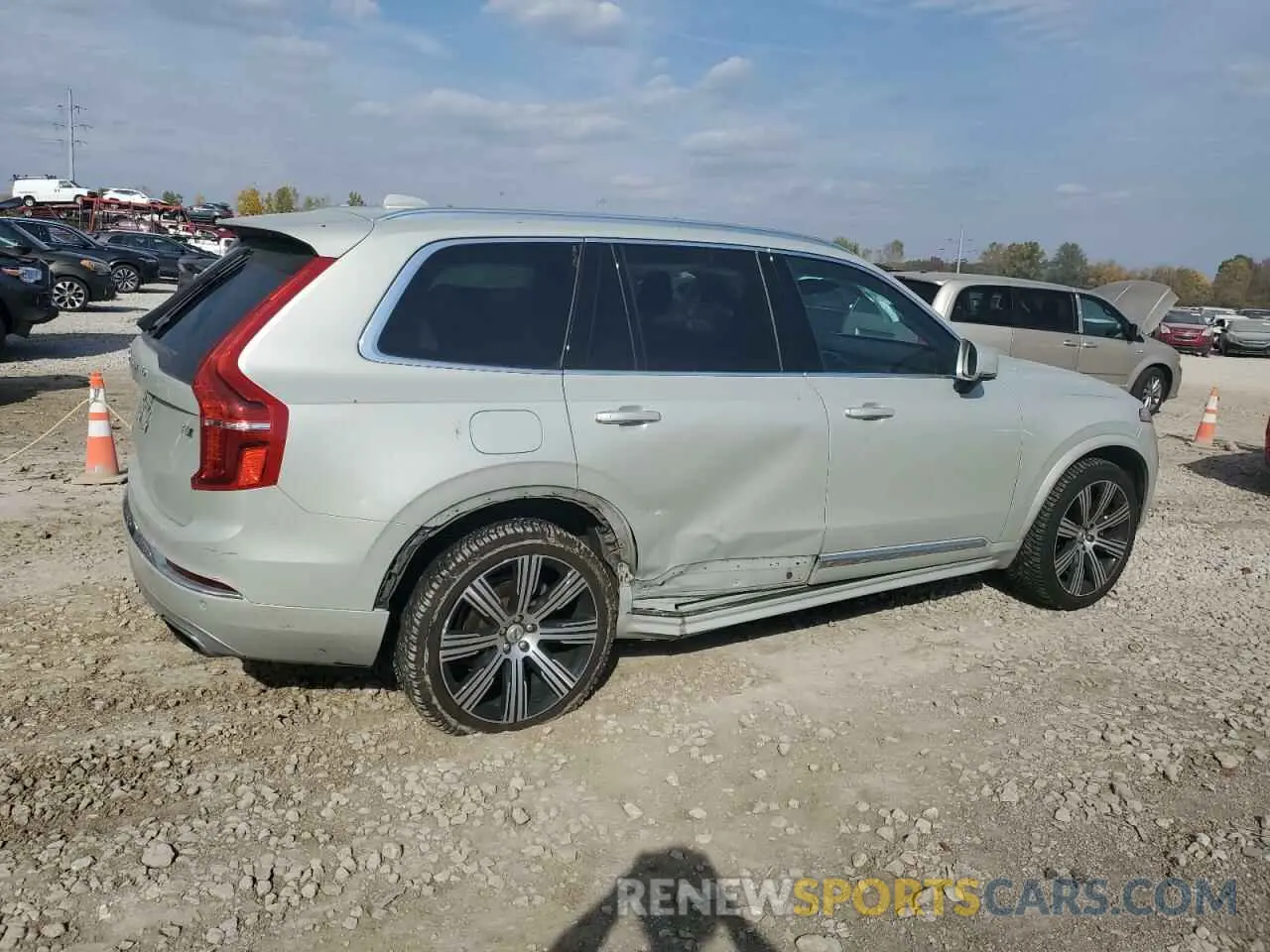 3 Photograph of a damaged car YV4A22PL1M1671183 VOLVO XC90 2021