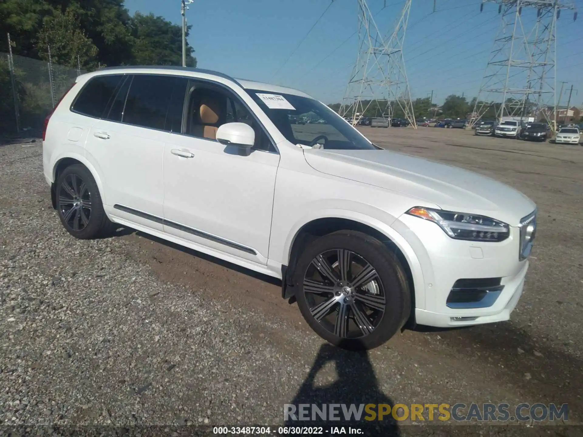 1 Photograph of a damaged car YV4A22PL3M1763704 VOLVO XC90 2021