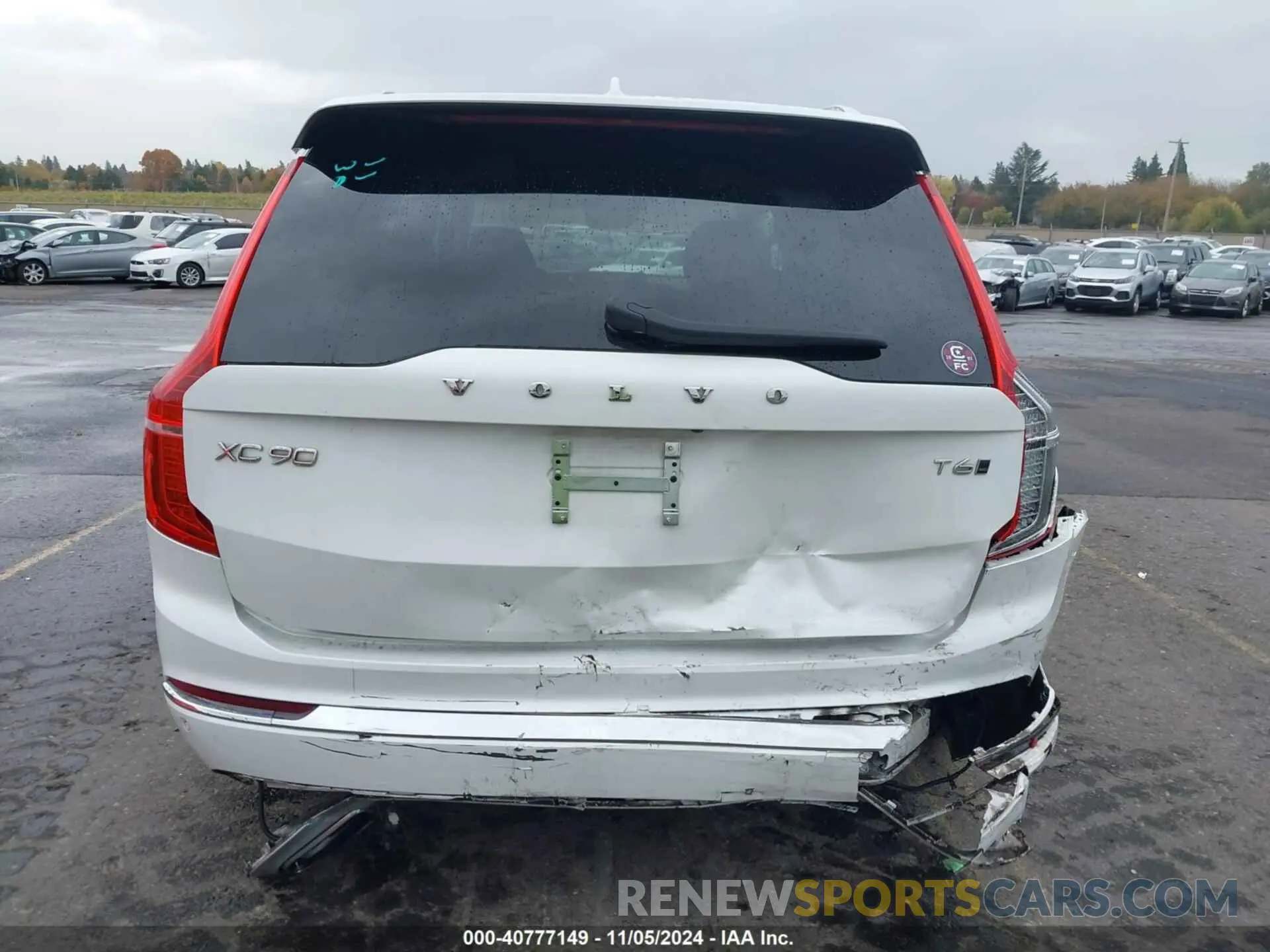 16 Photograph of a damaged car YV4A22PL7M1724212 VOLVO XC90 2021