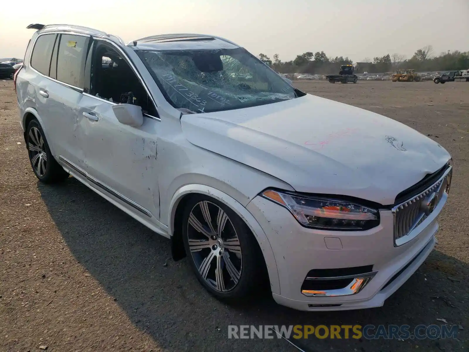 1 Photograph of a damaged car YV4A22PL9M1773363 VOLVO XC90 2021