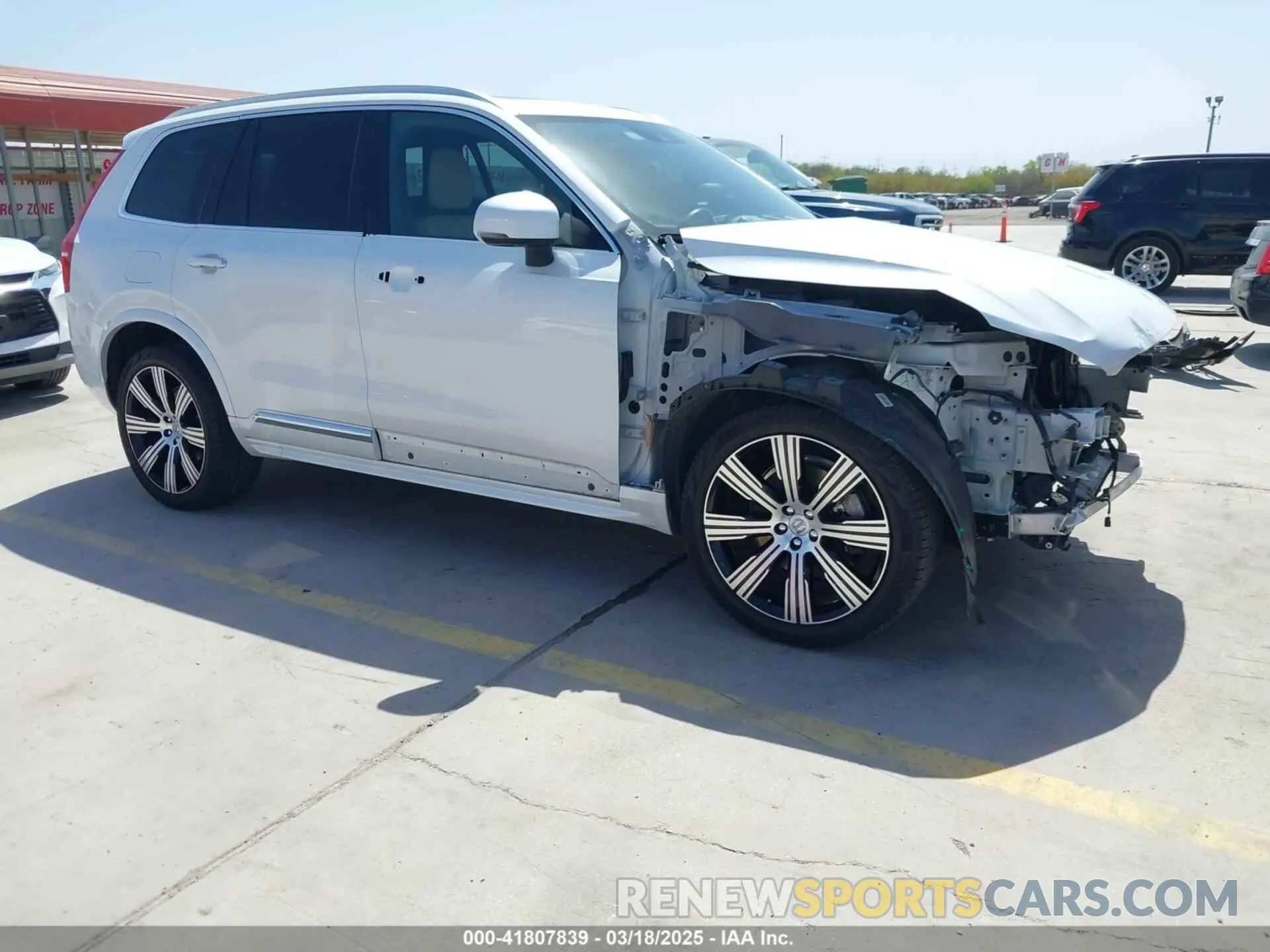 1 Photograph of a damaged car YV4A22PLXM1773176 VOLVO XC90 2021