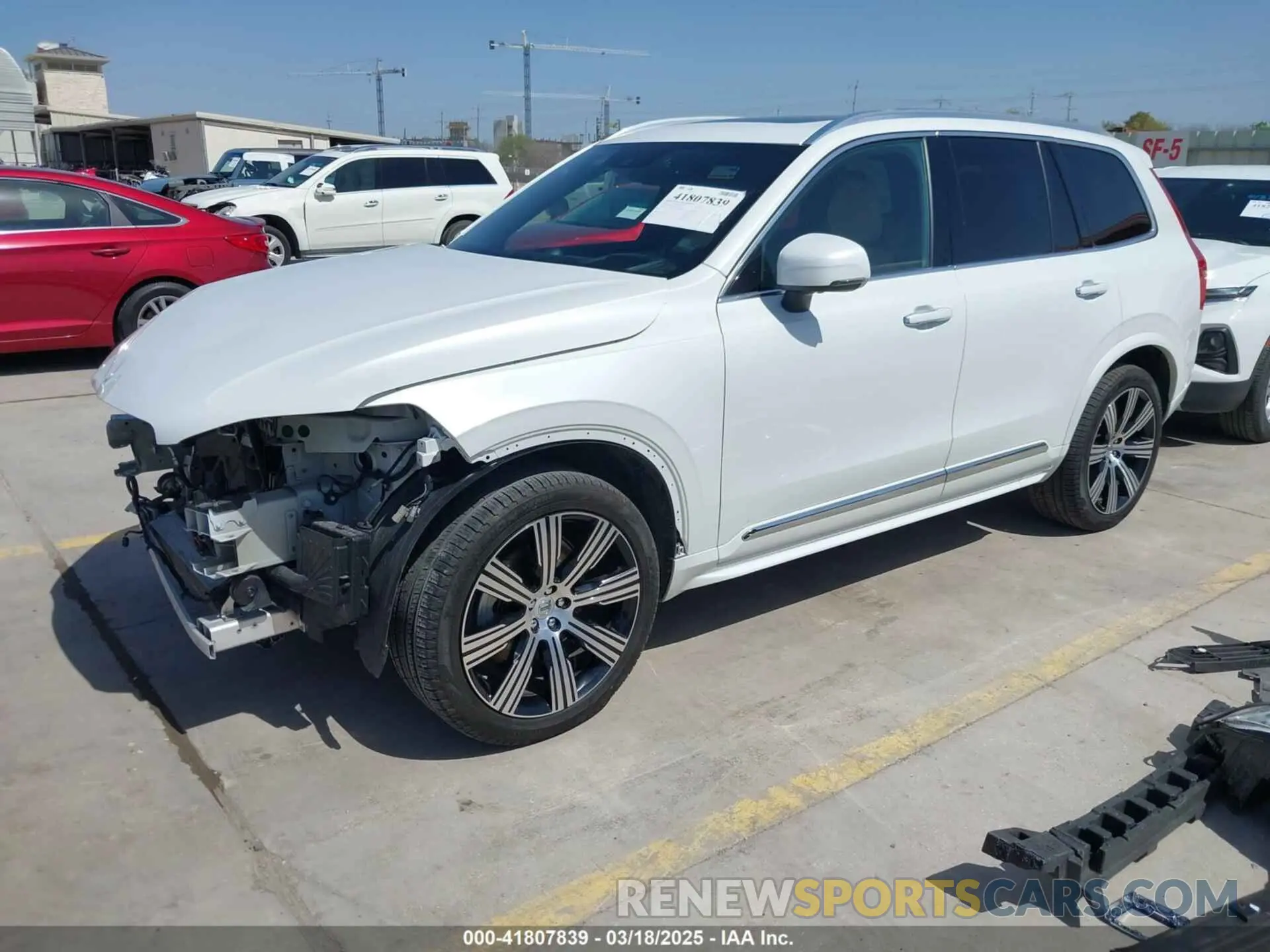 2 Photograph of a damaged car YV4A22PLXM1773176 VOLVO XC90 2021