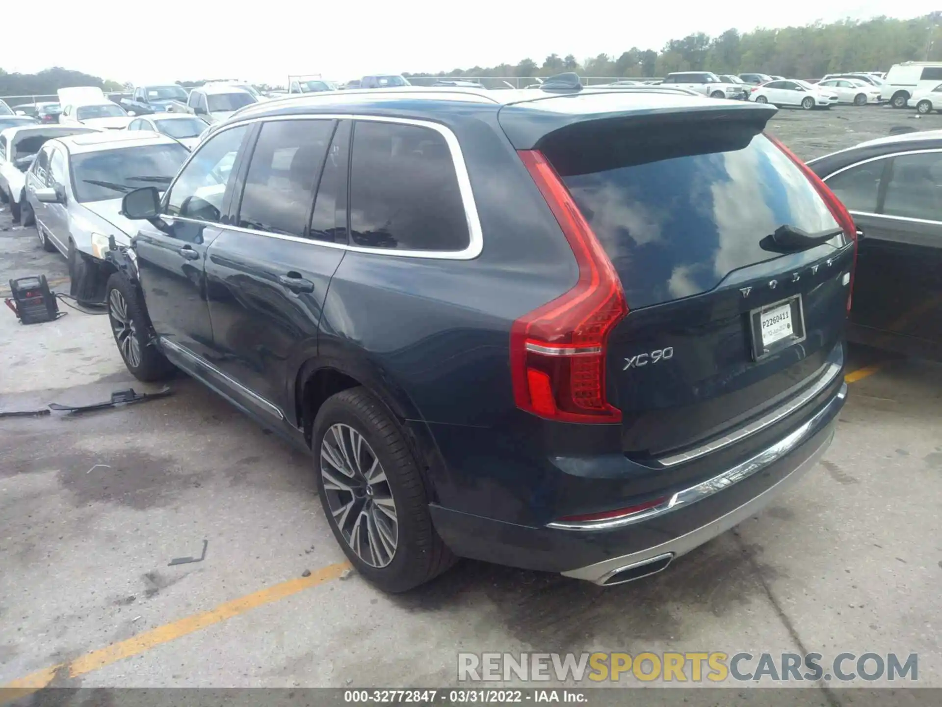 3 Photograph of a damaged car YV4BR00K4M1728854 VOLVO XC90 2021