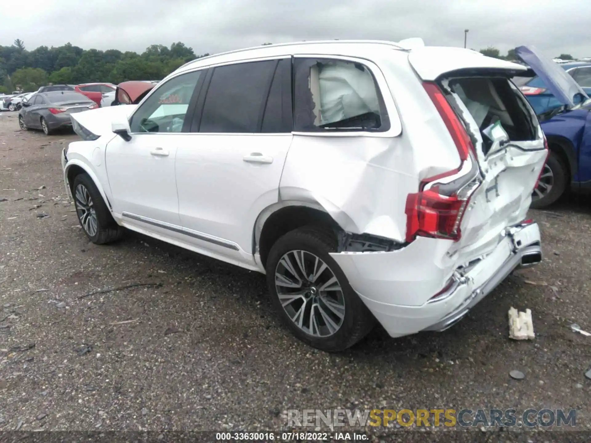 3 Photograph of a damaged car YV4BR0CK6M1676204 VOLVO XC90 2021