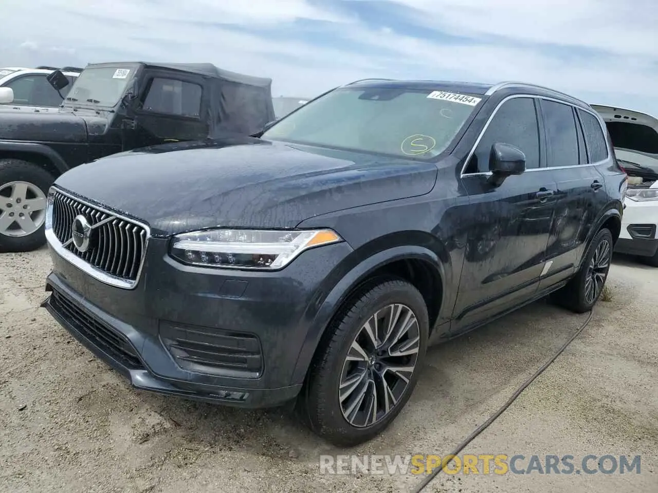 1 Photograph of a damaged car YV4102CK3N1866321 VOLVO XC90 2022