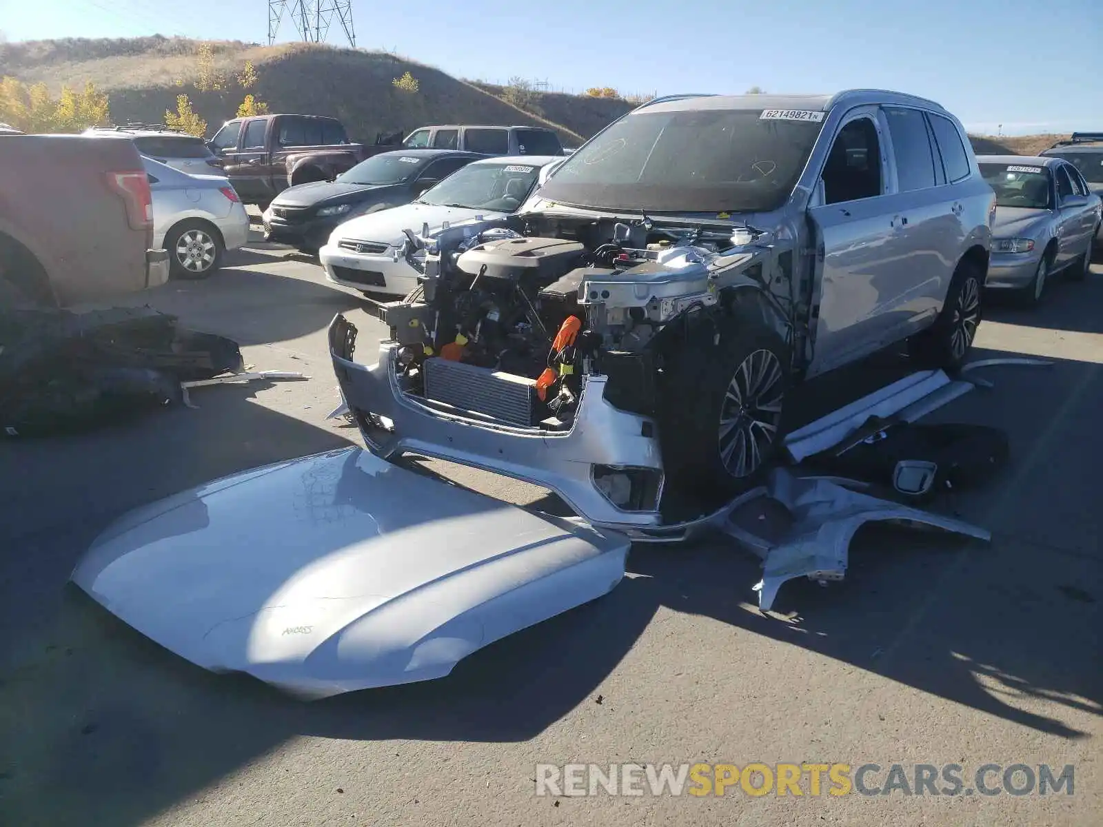 2 Photograph of a damaged car YV4102PK3N1781098 VOLVO XC90 2022