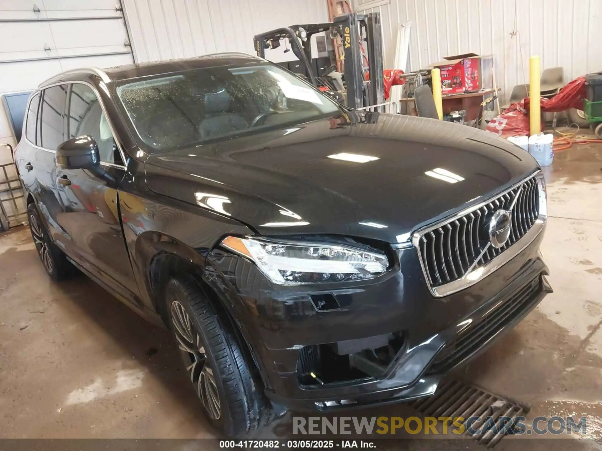 1 Photograph of a damaged car YV4102PK8N1797278 VOLVO XC90 2022