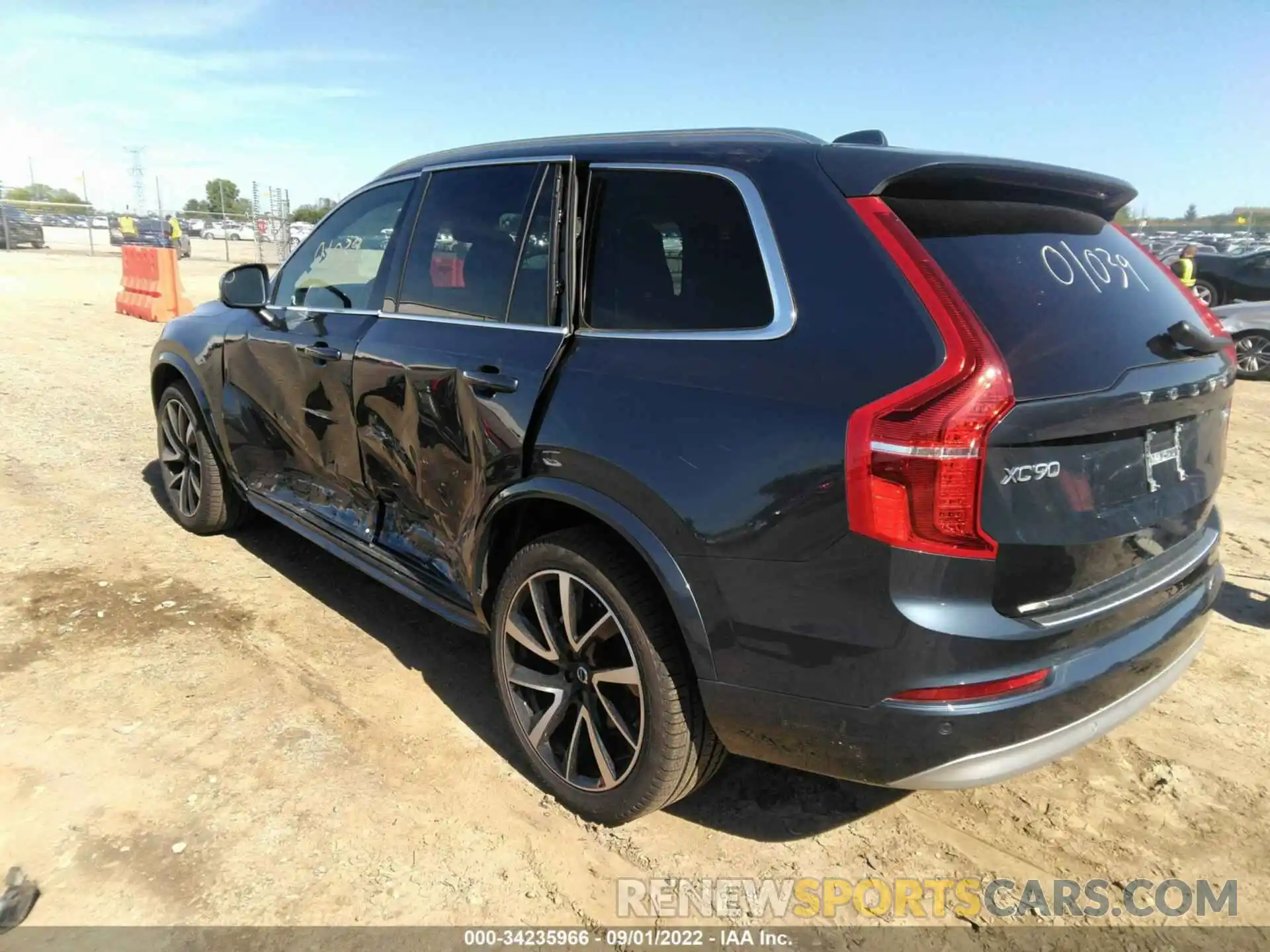 3 Photograph of a damaged car YV4A22PK0N1805691 VOLVO XC90 2022