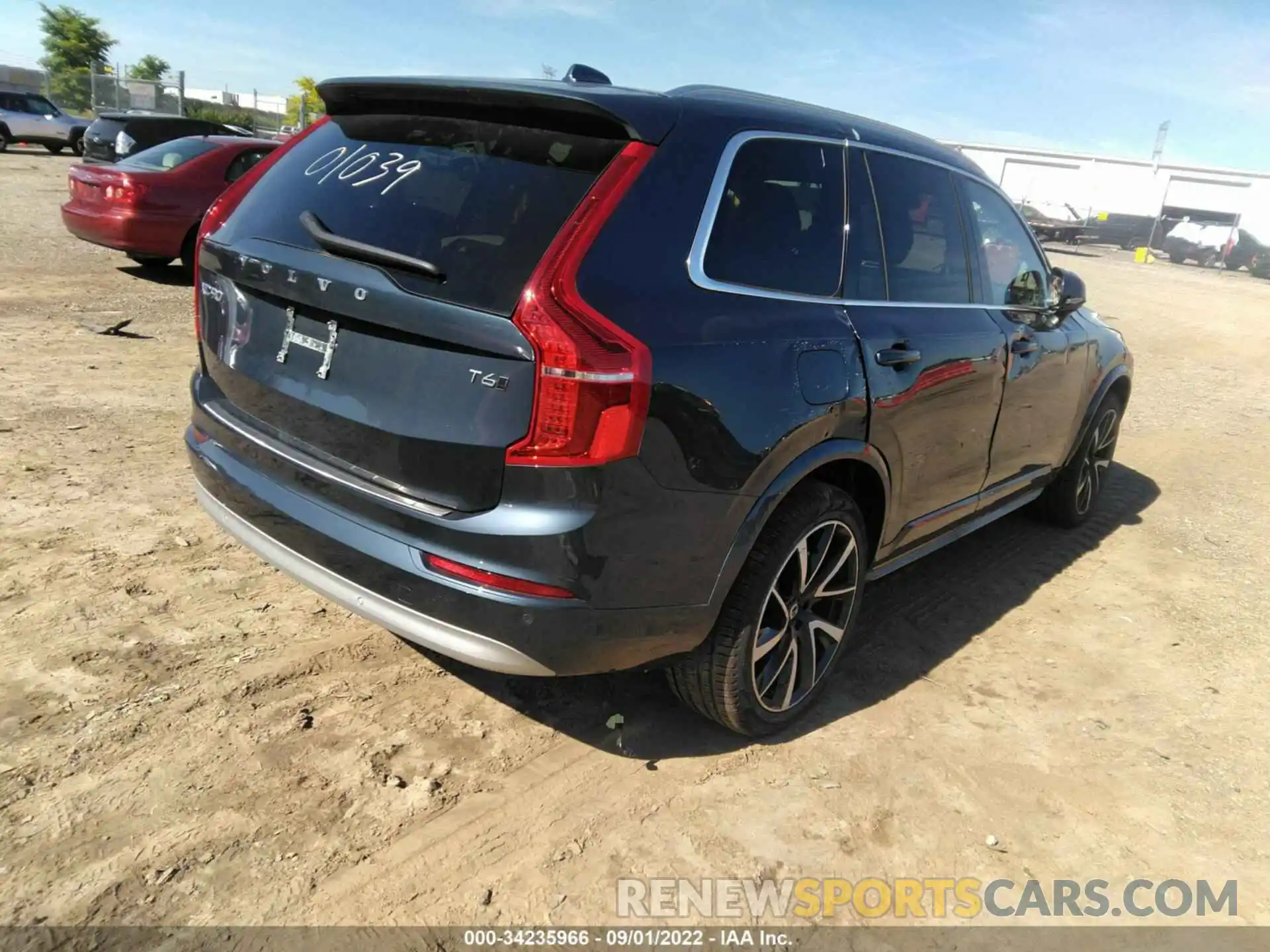 4 Photograph of a damaged car YV4A22PK0N1805691 VOLVO XC90 2022