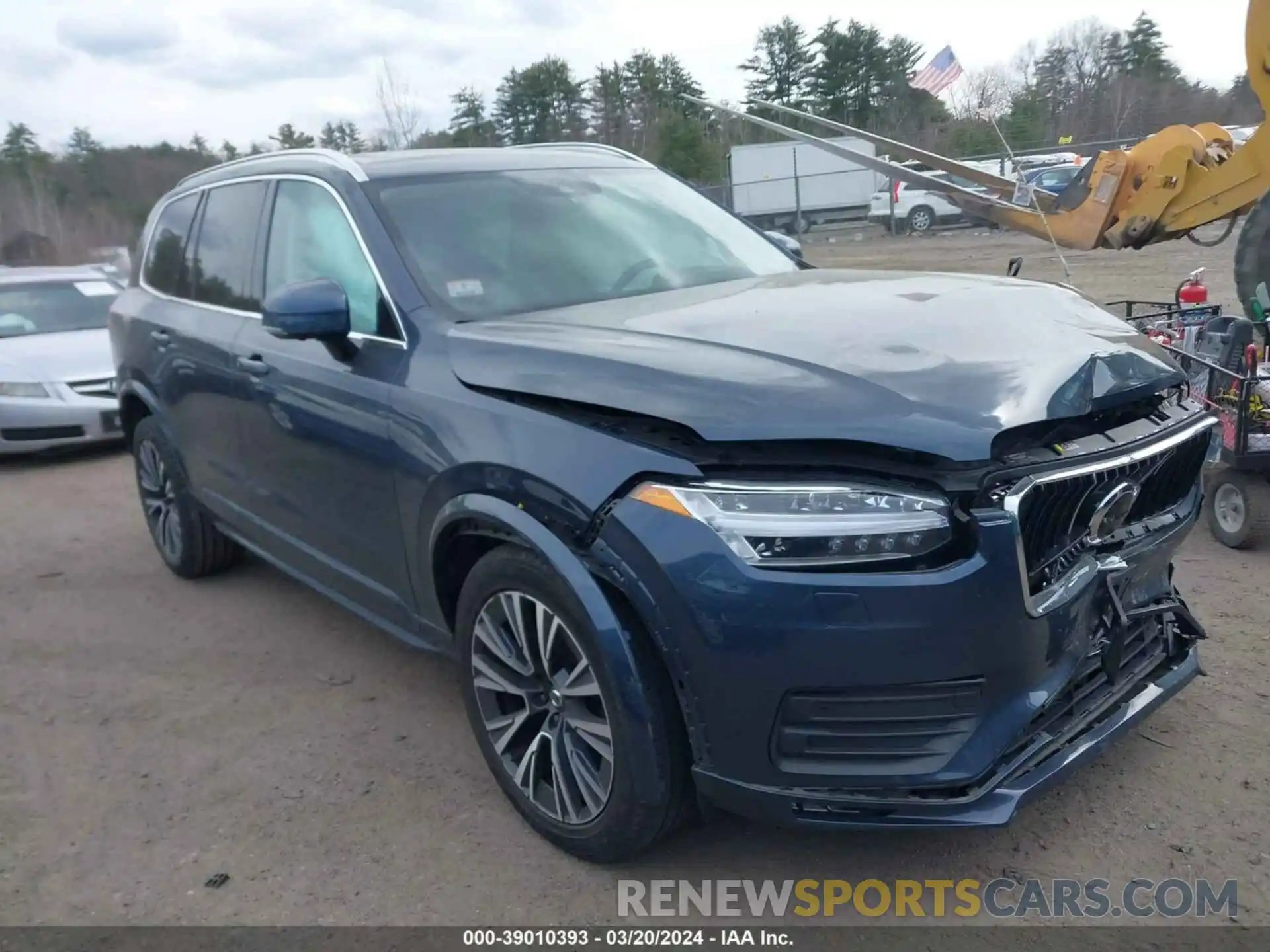 1 Photograph of a damaged car YV4A22PK3N1848003 VOLVO XC90 2022