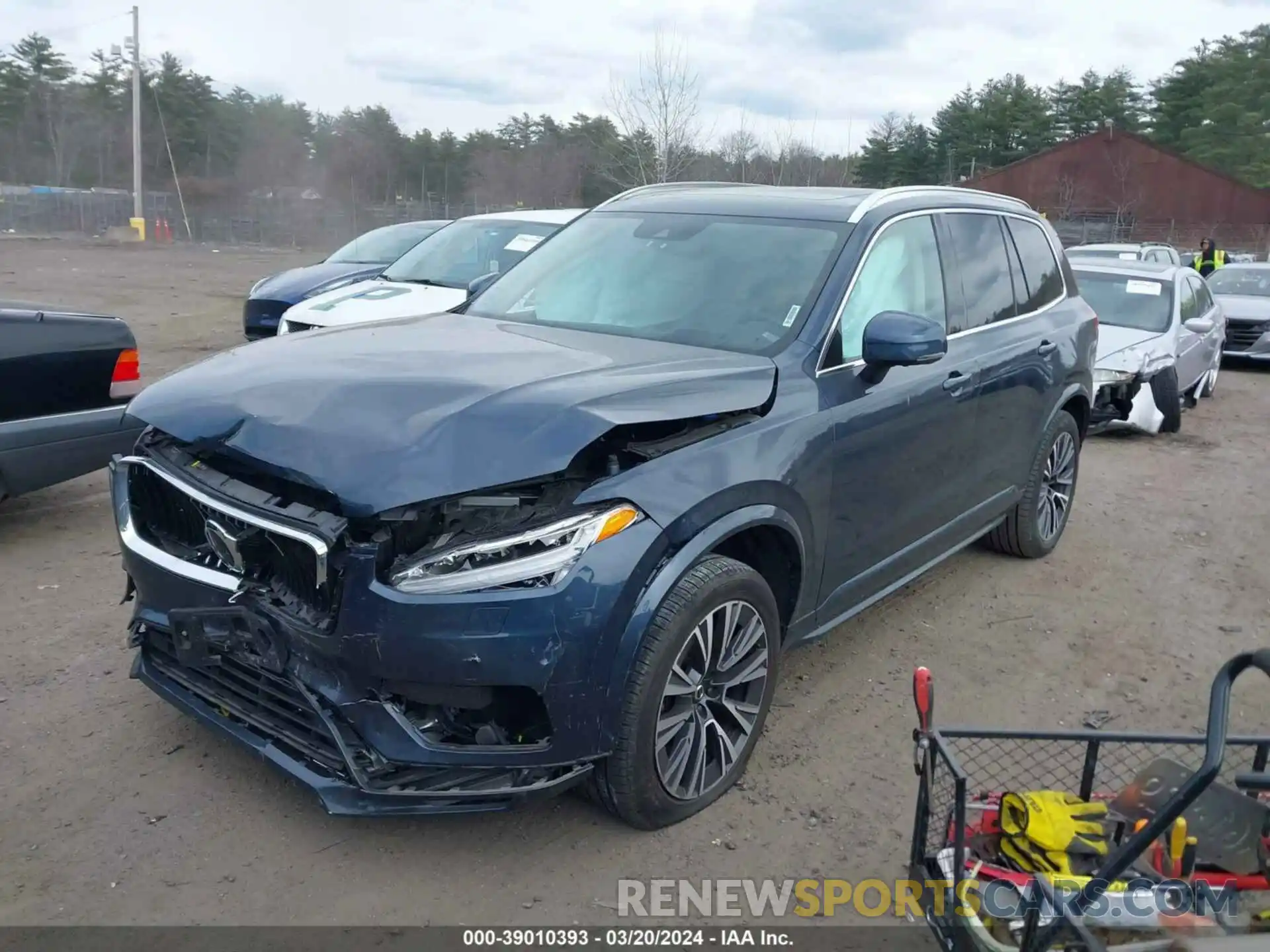 2 Photograph of a damaged car YV4A22PK3N1848003 VOLVO XC90 2022