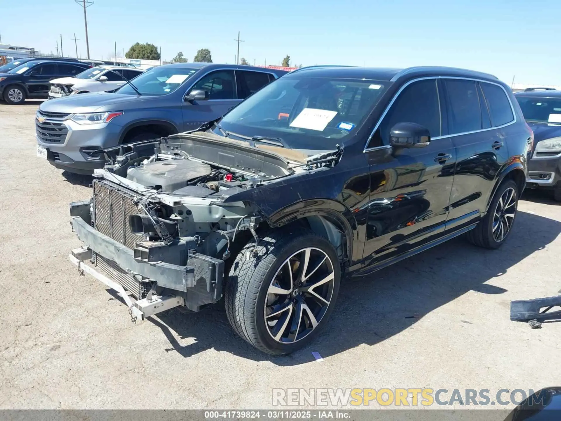 2 Photograph of a damaged car YV4A22PK5N1809624 VOLVO XC90 2022