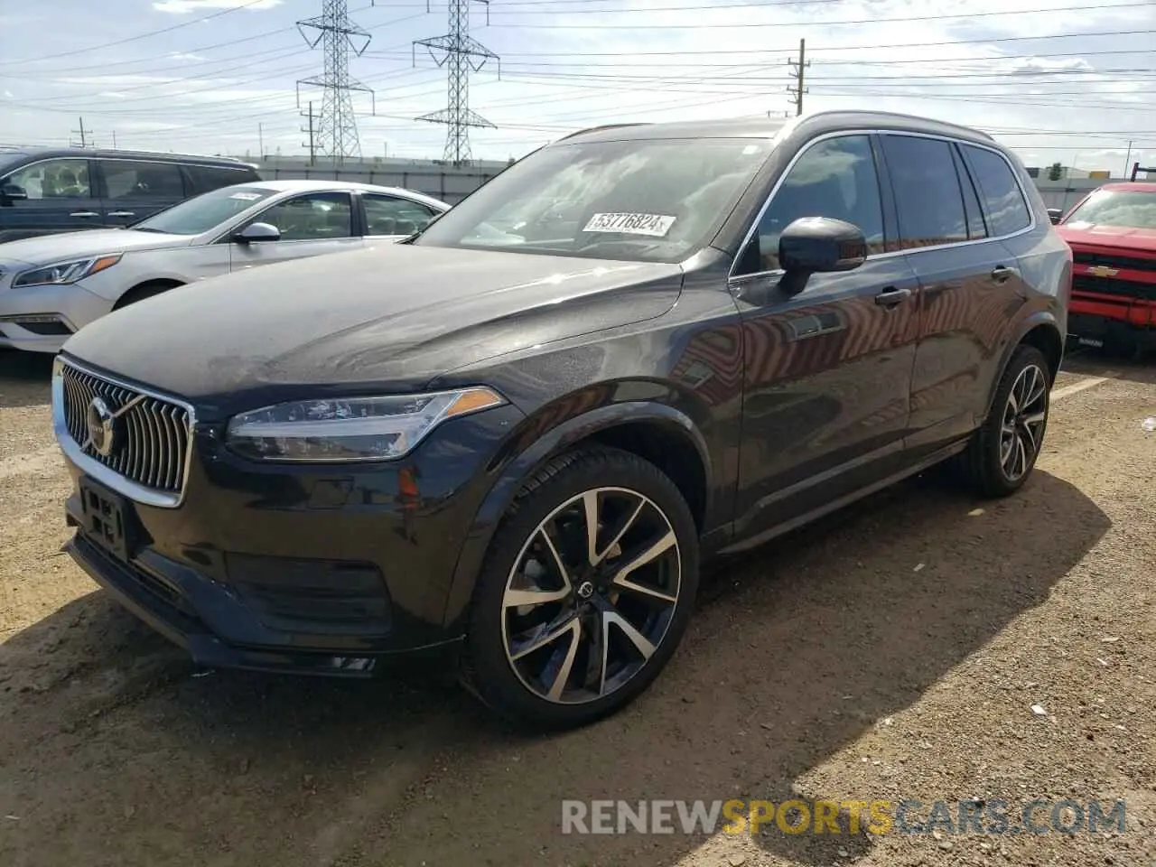 1 Photograph of a damaged car YV4A22PK6N1869282 VOLVO XC90 2022