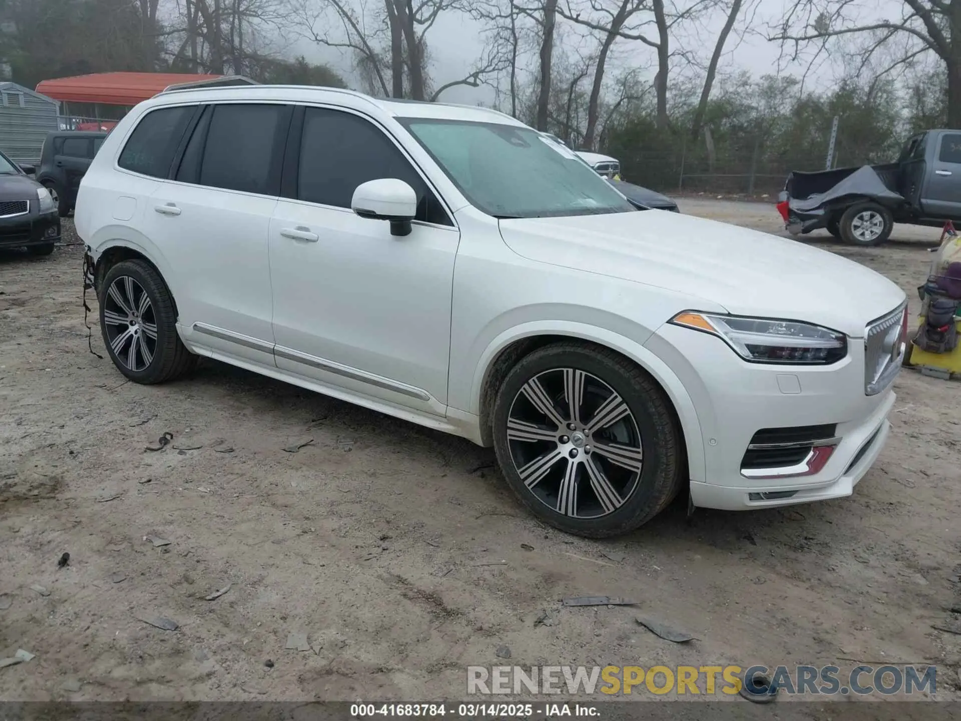 1 Photograph of a damaged car YV4062PA8P1959317 VOLVO XC90 2023