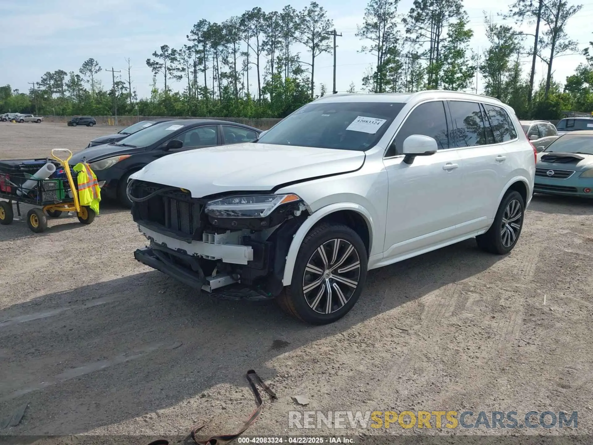 2 Photograph of a damaged car YV4L12PK0P1909337 VOLVO XC90 2023