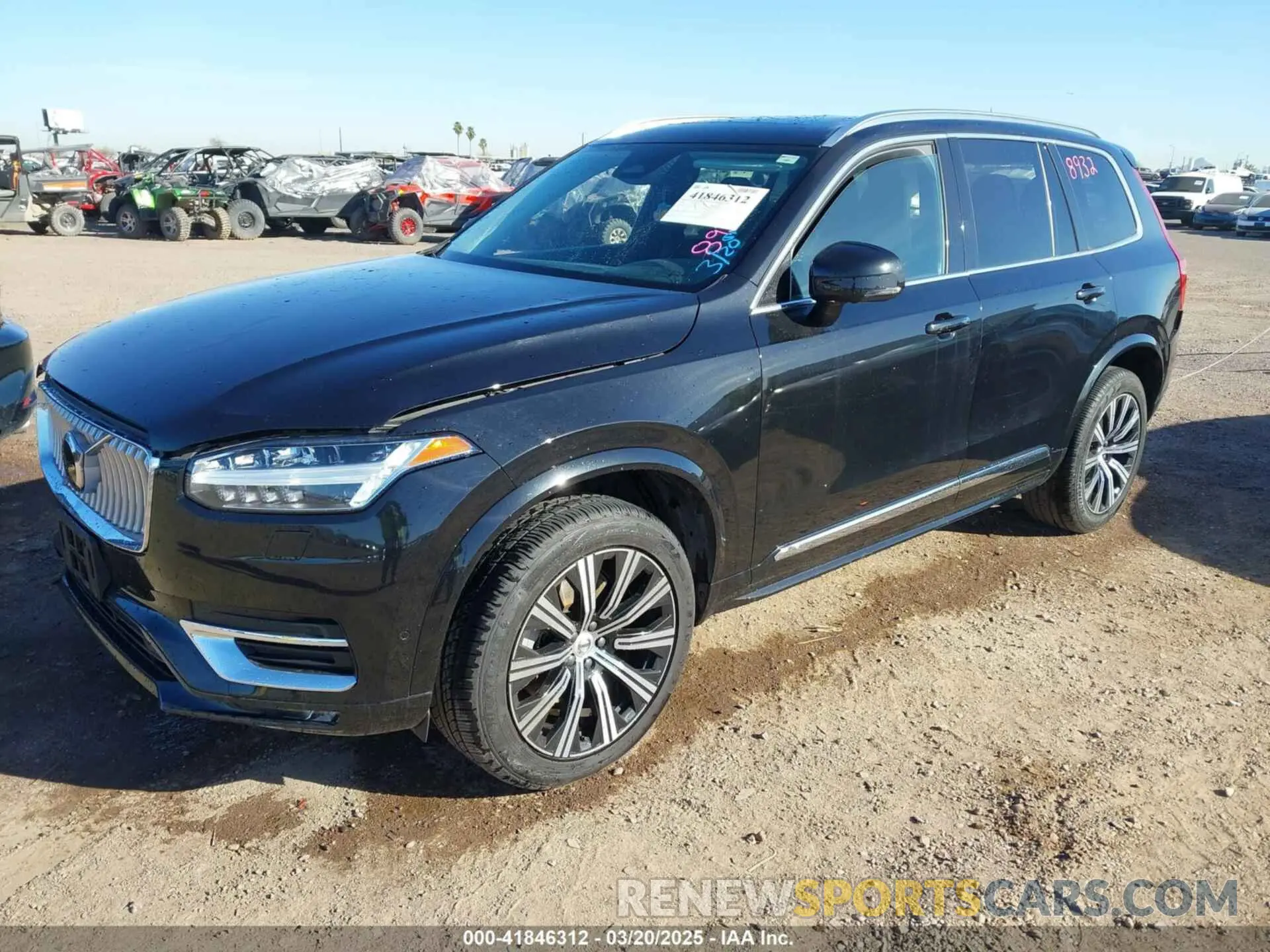 2 Photograph of a damaged car YV4L12PN7P1972817 VOLVO XC90 2023