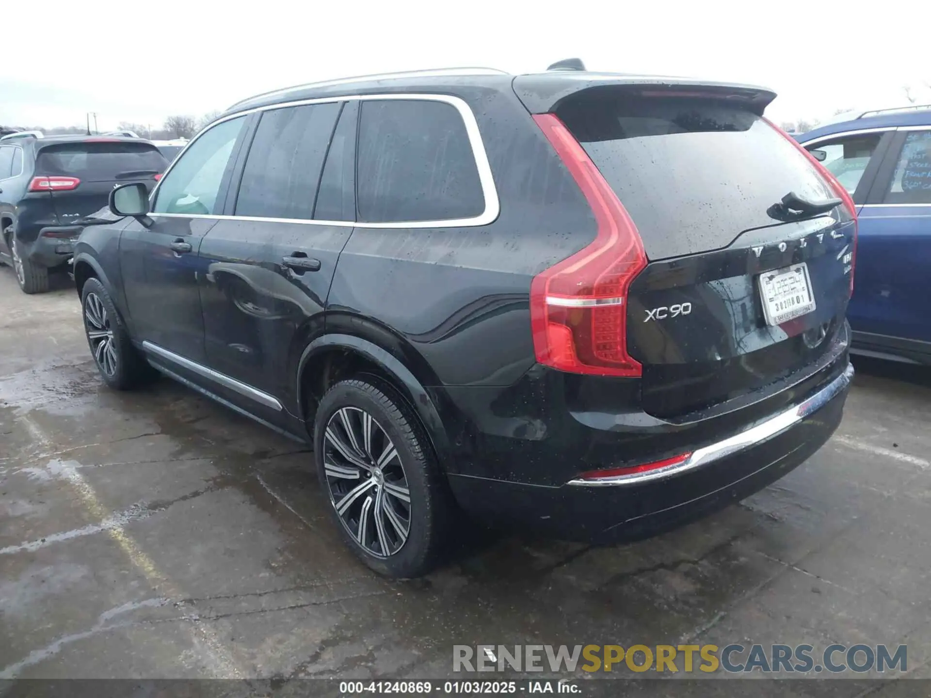 3 Photograph of a damaged car YV4L12PE9R1168540 VOLVO XC90 2024