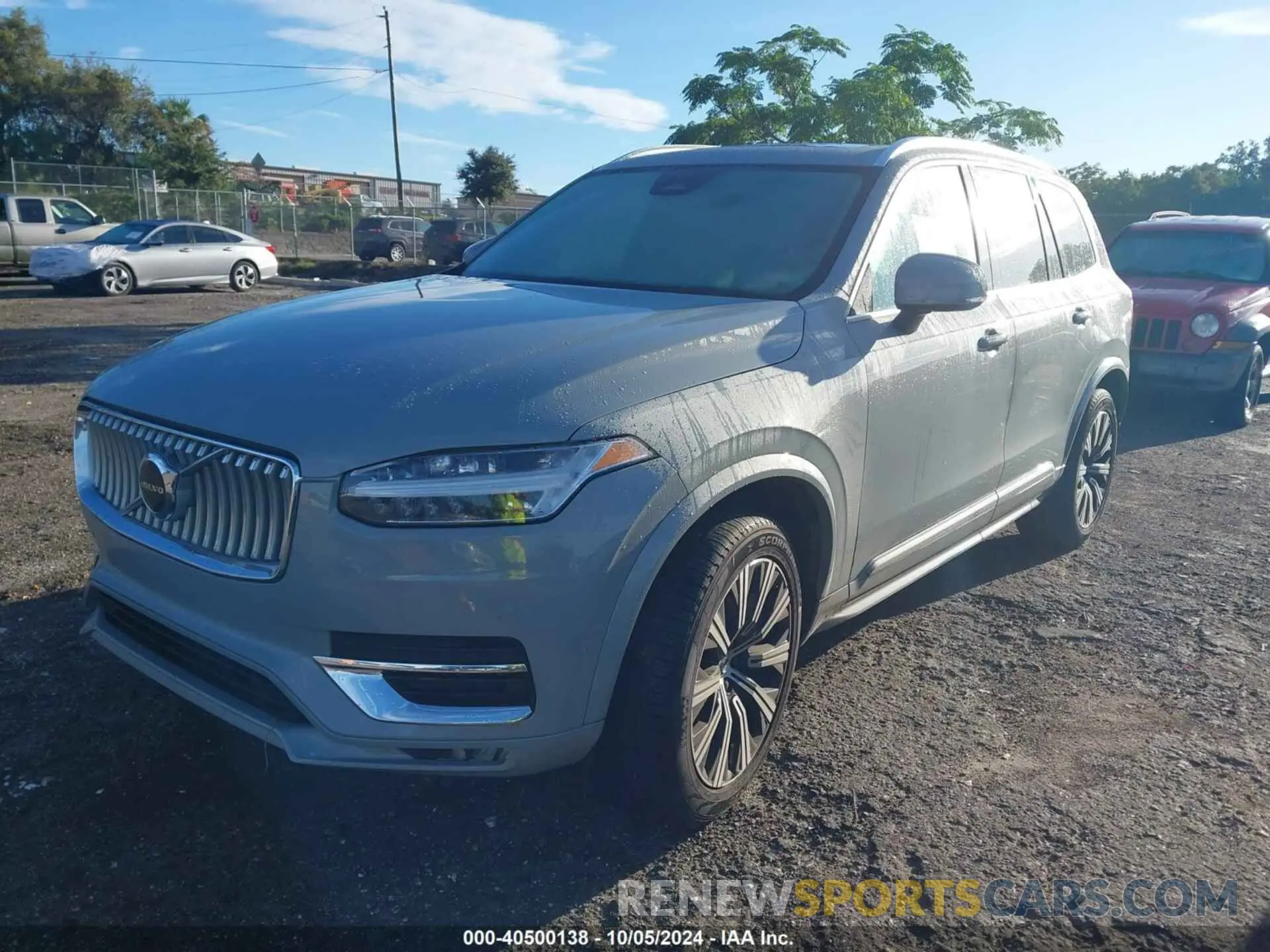 2 Photograph of a damaged car YV4L12PK1R1190067 VOLVO XC90 2024