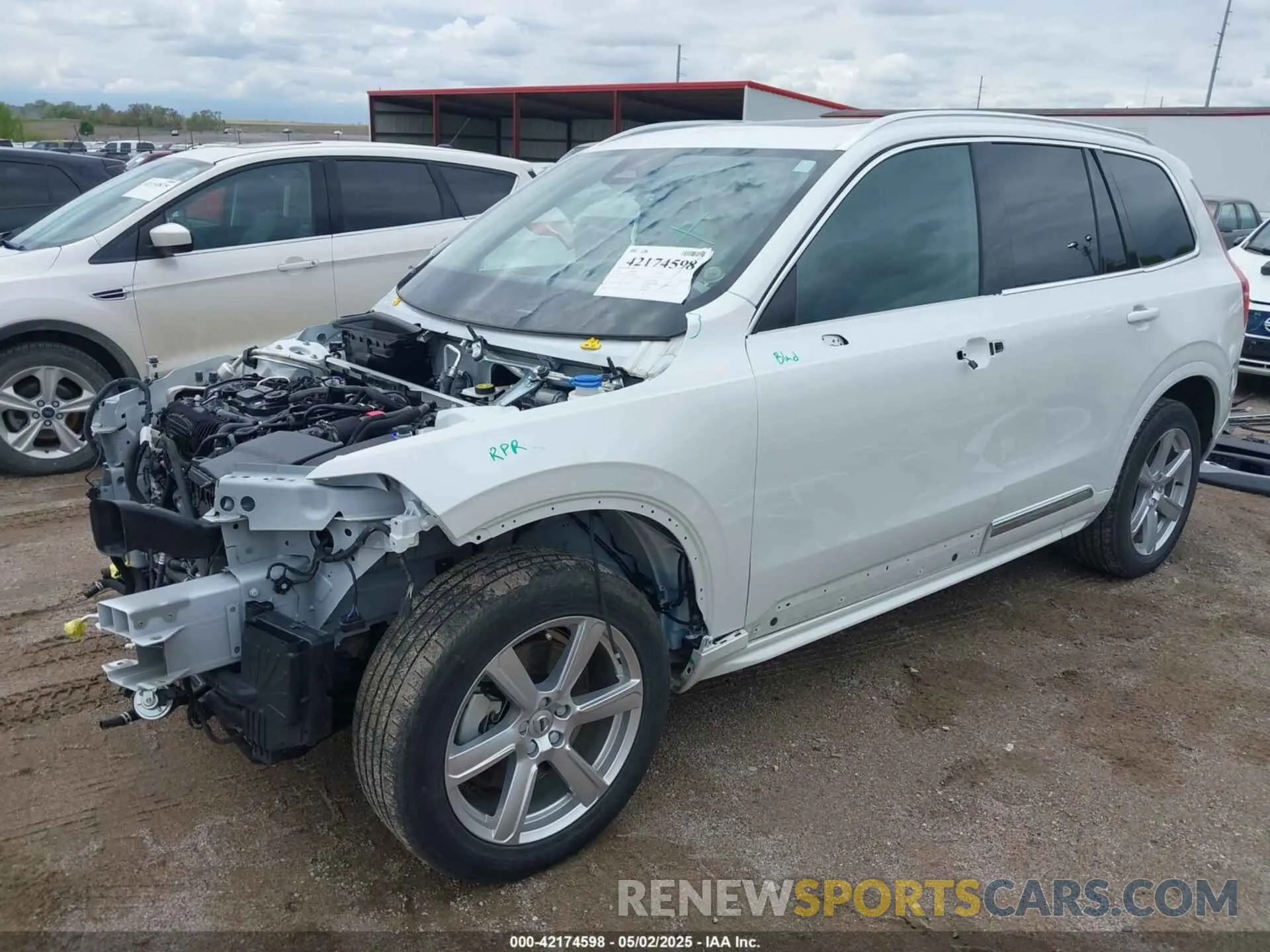 2 Photograph of a damaged car YV4L12PK2R1195584 VOLVO XC90 2024