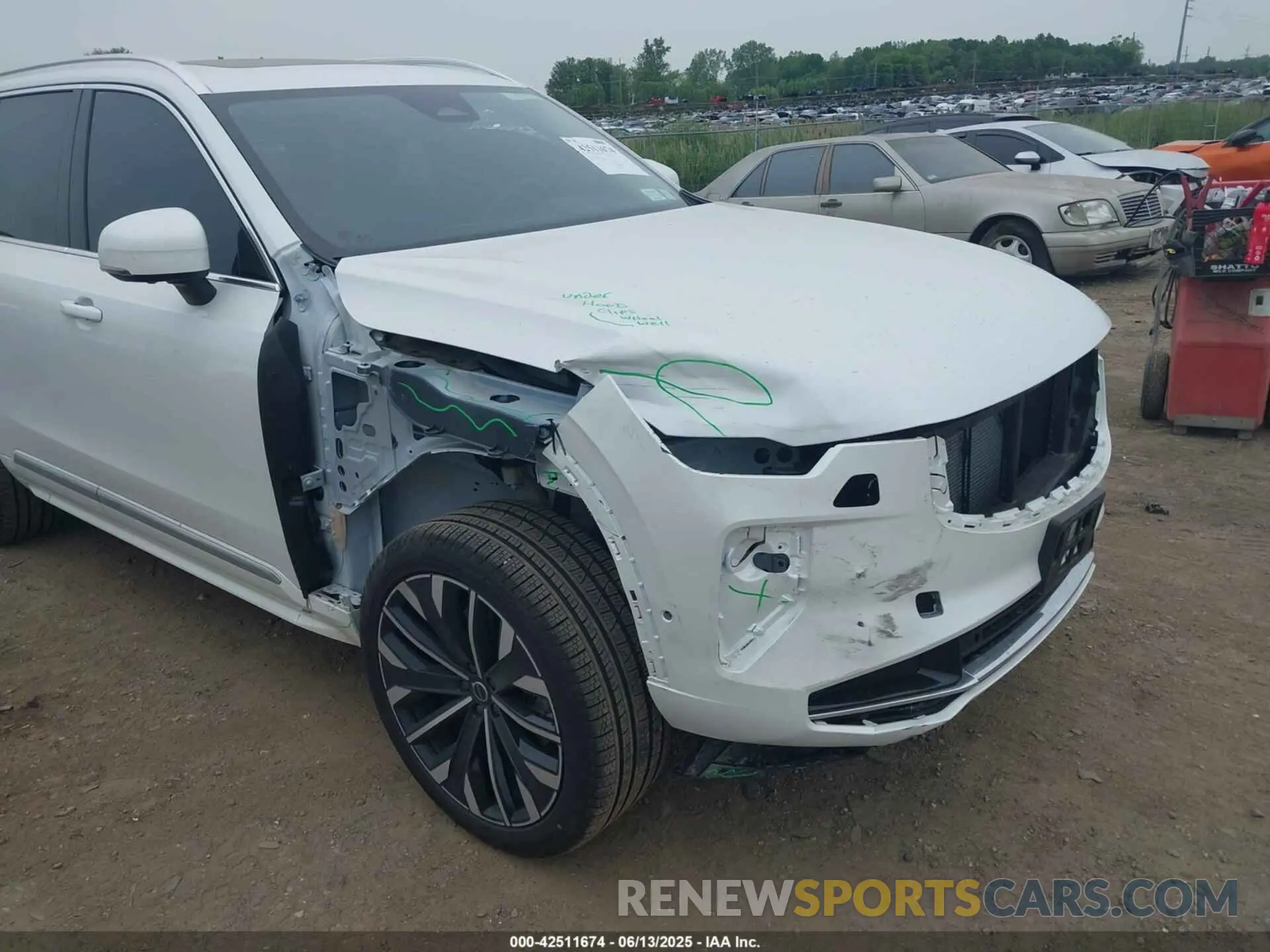 6 Photograph of a damaged car YV4M12PB3S1369804 VOLVO XC90 2025