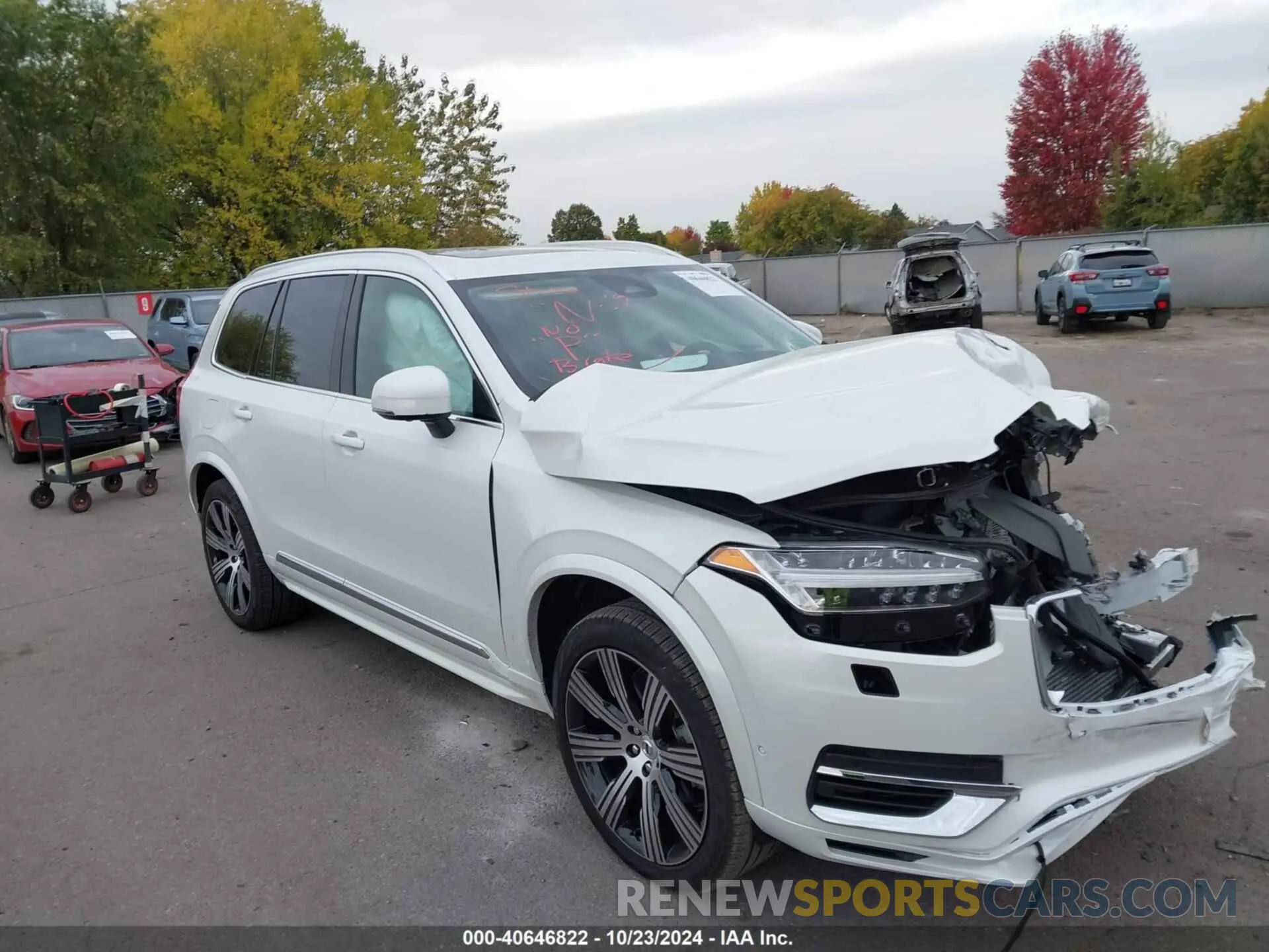 1 Photograph of a damaged car YV4H60JE6S1301040 VOLVO XC90 PLUG-IN HYBRID 2025