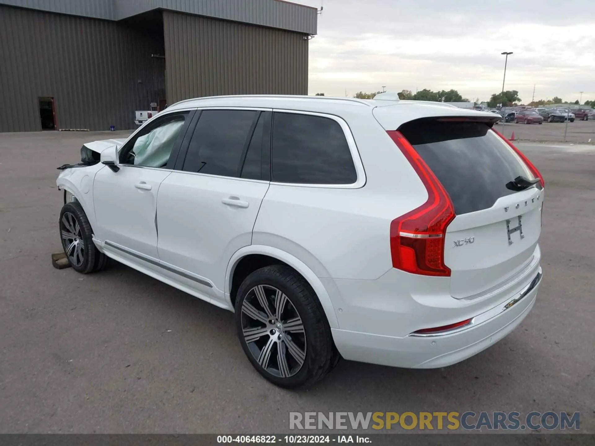 3 Photograph of a damaged car YV4H60JE6S1301040 VOLVO XC90 PLUG-IN HYBRID 2025