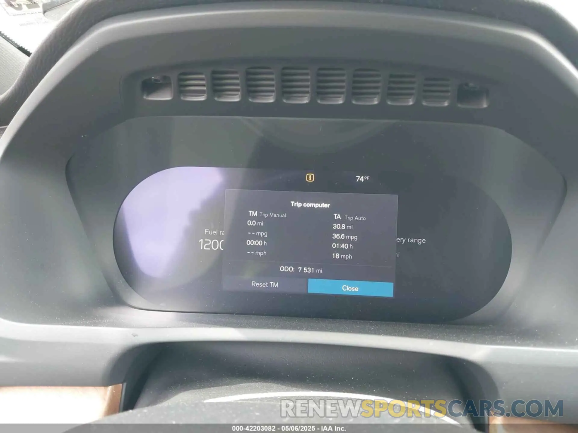 7 Photograph of a damaged car YV4H60PE1S1328346 VOLVO XC90 PLUG-IN HYBRID 2025