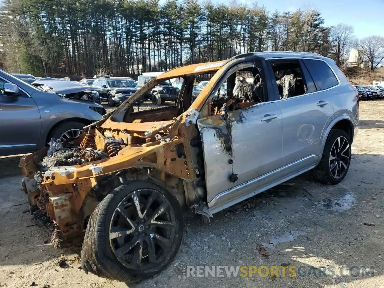 1 Photograph of a damaged car YV40621N4P1924561 VOLVO XC90 PLUS 2023