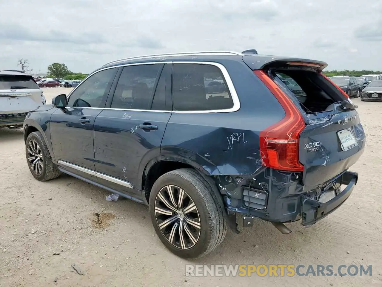 2 Photograph of a damaged car YV4L12PN3P1953889 VOLVO XC90 PLUS 2023