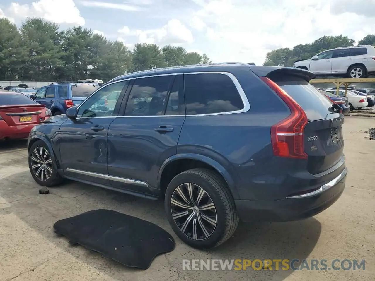 2 Photograph of a damaged car YV4L12PN5P1929075 VOLVO XC90 PLUS 2023