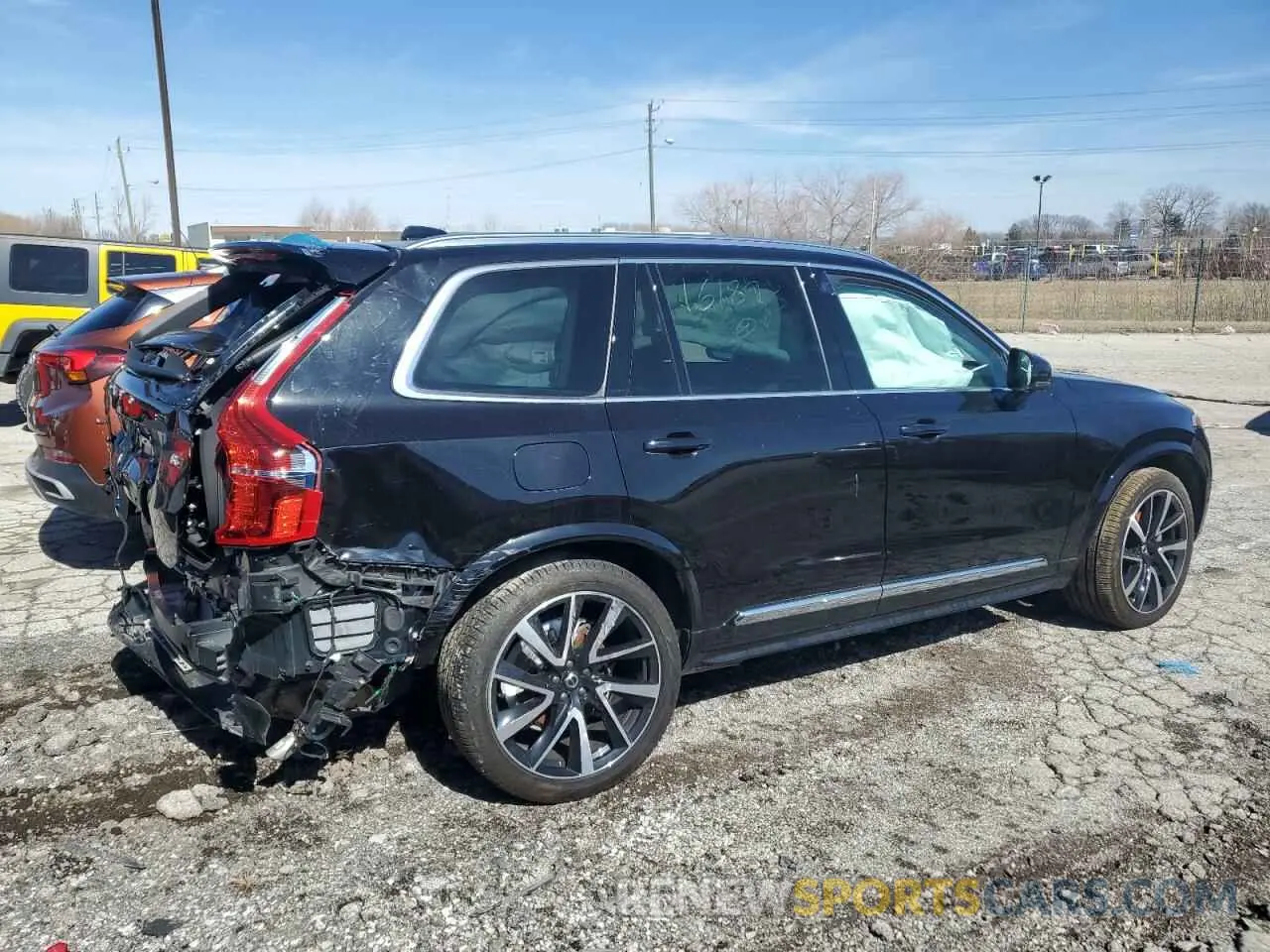 3 Photograph of a damaged car YV4062JE0R1161893 VOLVO XC90 PLUS 2024