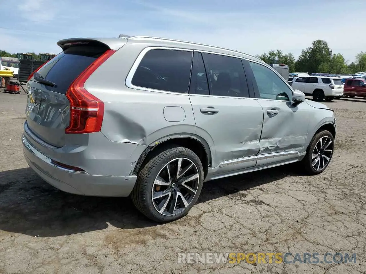 3 Photograph of a damaged car YV4062JE6R1181548 VOLVO XC90 PLUS 2024