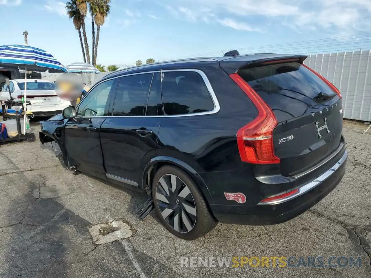 2 Photograph of a damaged car YV4H60CE1R1191196 VOLVO XC90 PLUS 2024