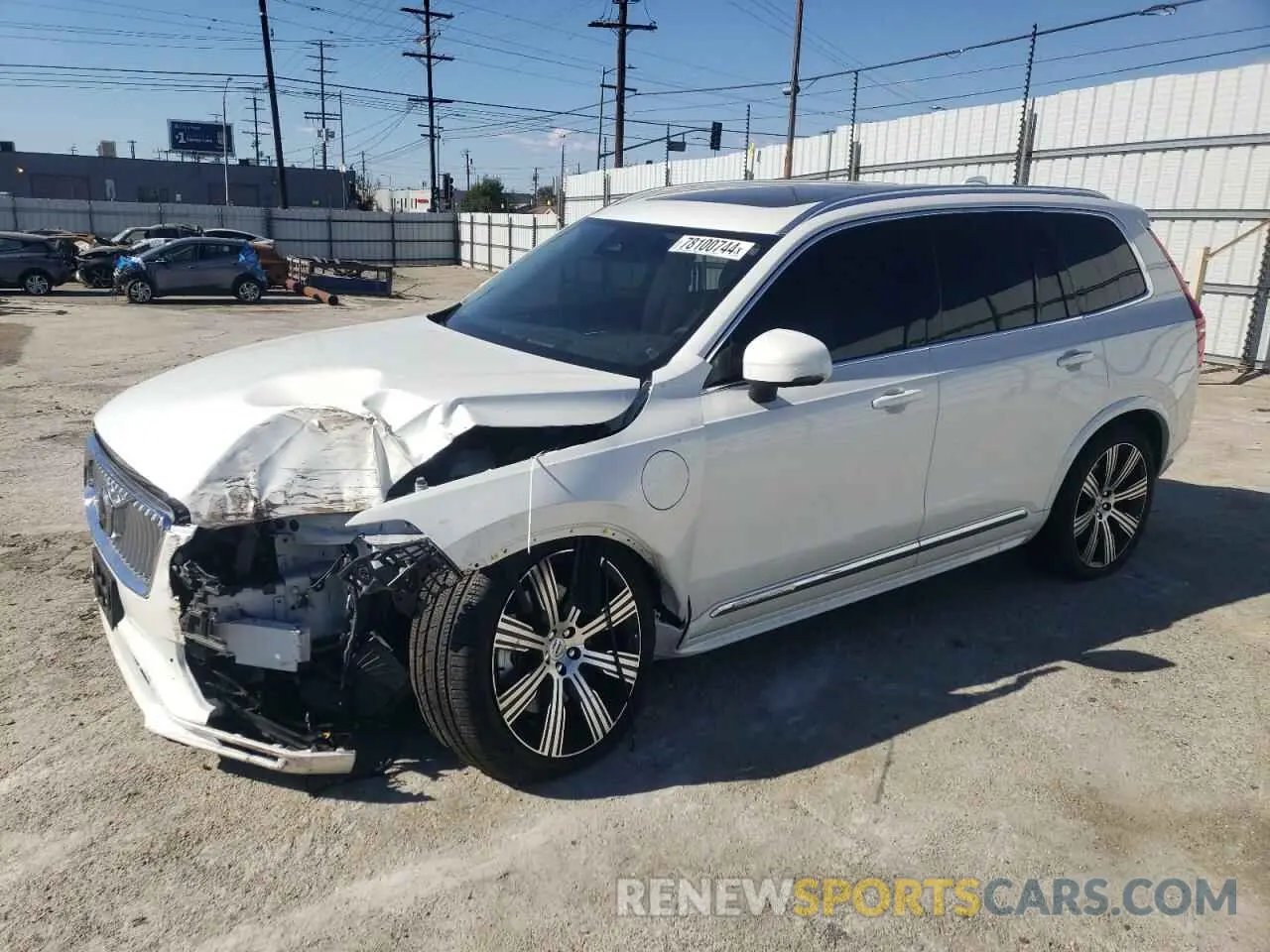 1 Photograph of a damaged car YV4H60CE7R1228591 VOLVO XC90 PLUS 2024
