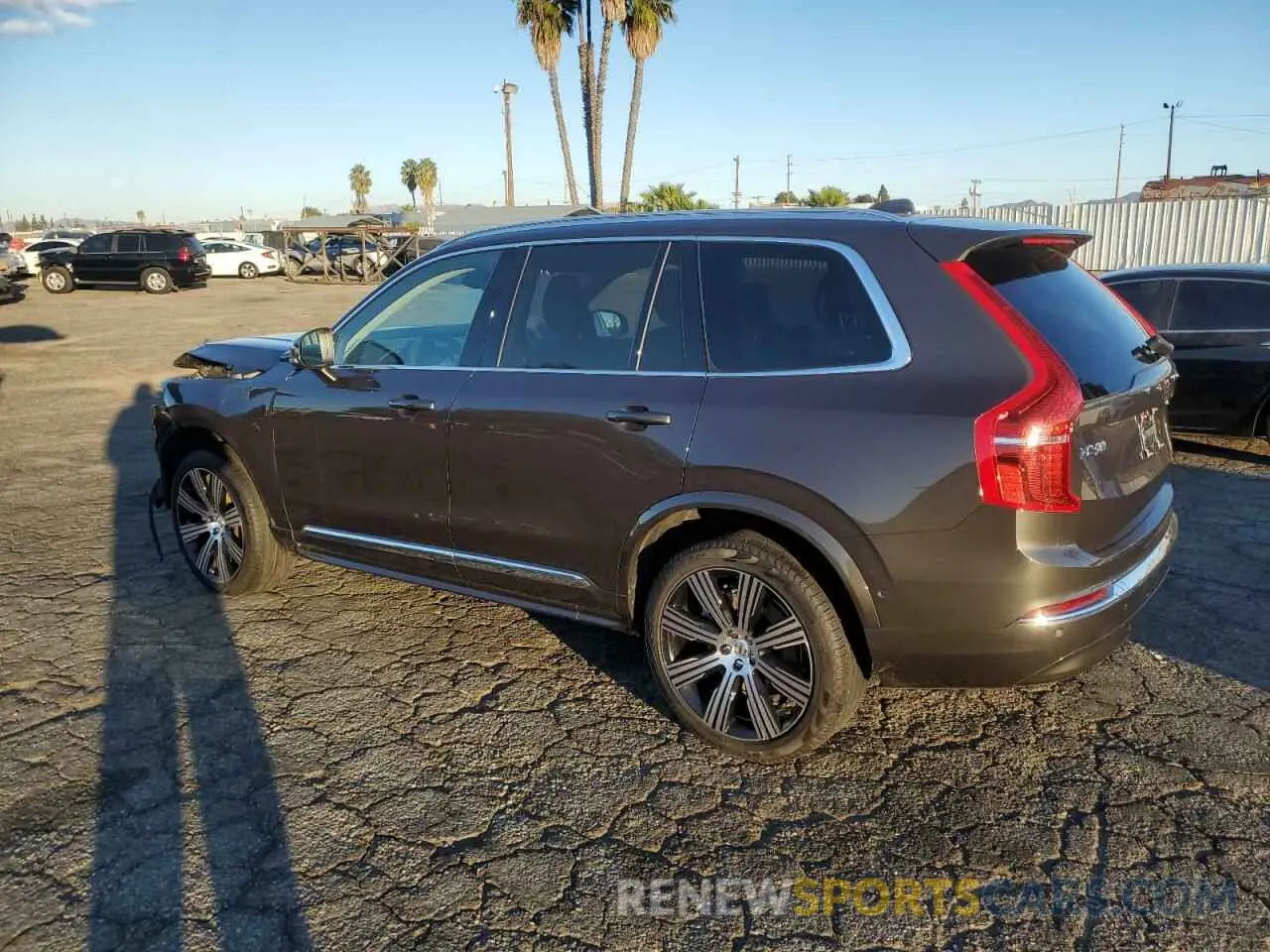 2 Photograph of a damaged car YV4L12PE1R1235535 VOLVO XC90 PLUS 2024