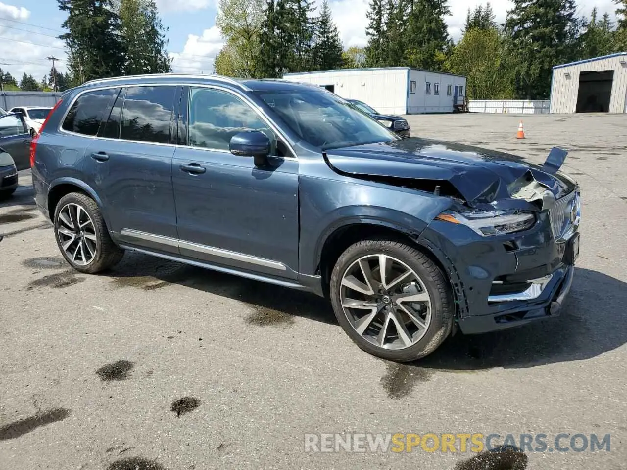4 Photograph of a damaged car YV4L12PE1R1239942 VOLVO XC90 PLUS 2024