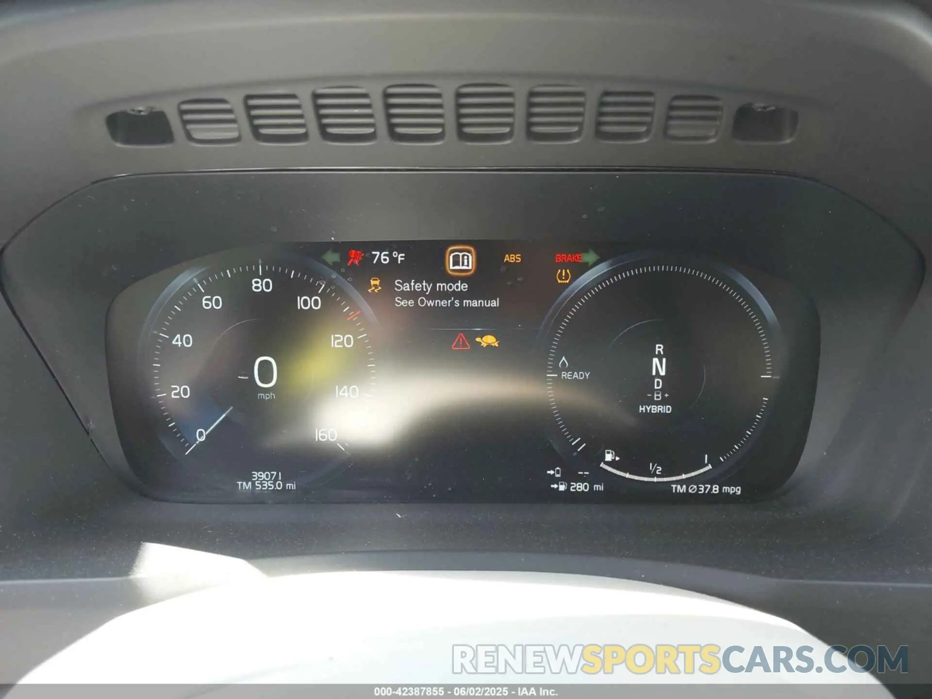 7 Photograph of a damaged car YV4BR00L4M1698473 VOLVO XC90 RECHARGE PLUG-IN HYBRID 2021