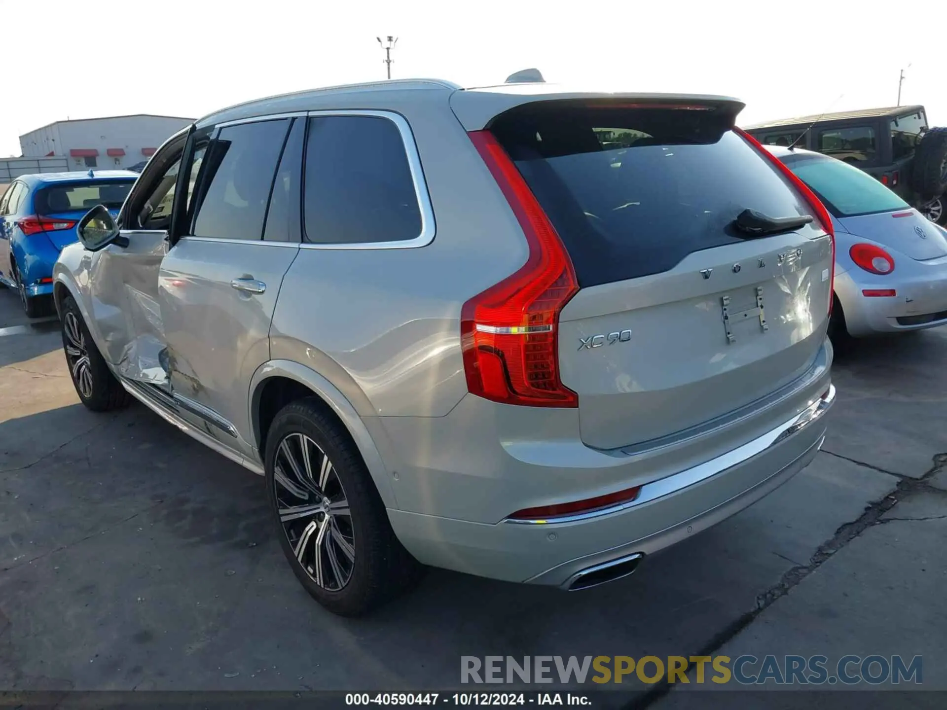 3 Photograph of a damaged car YV4BR00L6M1695350 VOLVO XC90 RECHARGE PLUG-IN HYBRID 2021