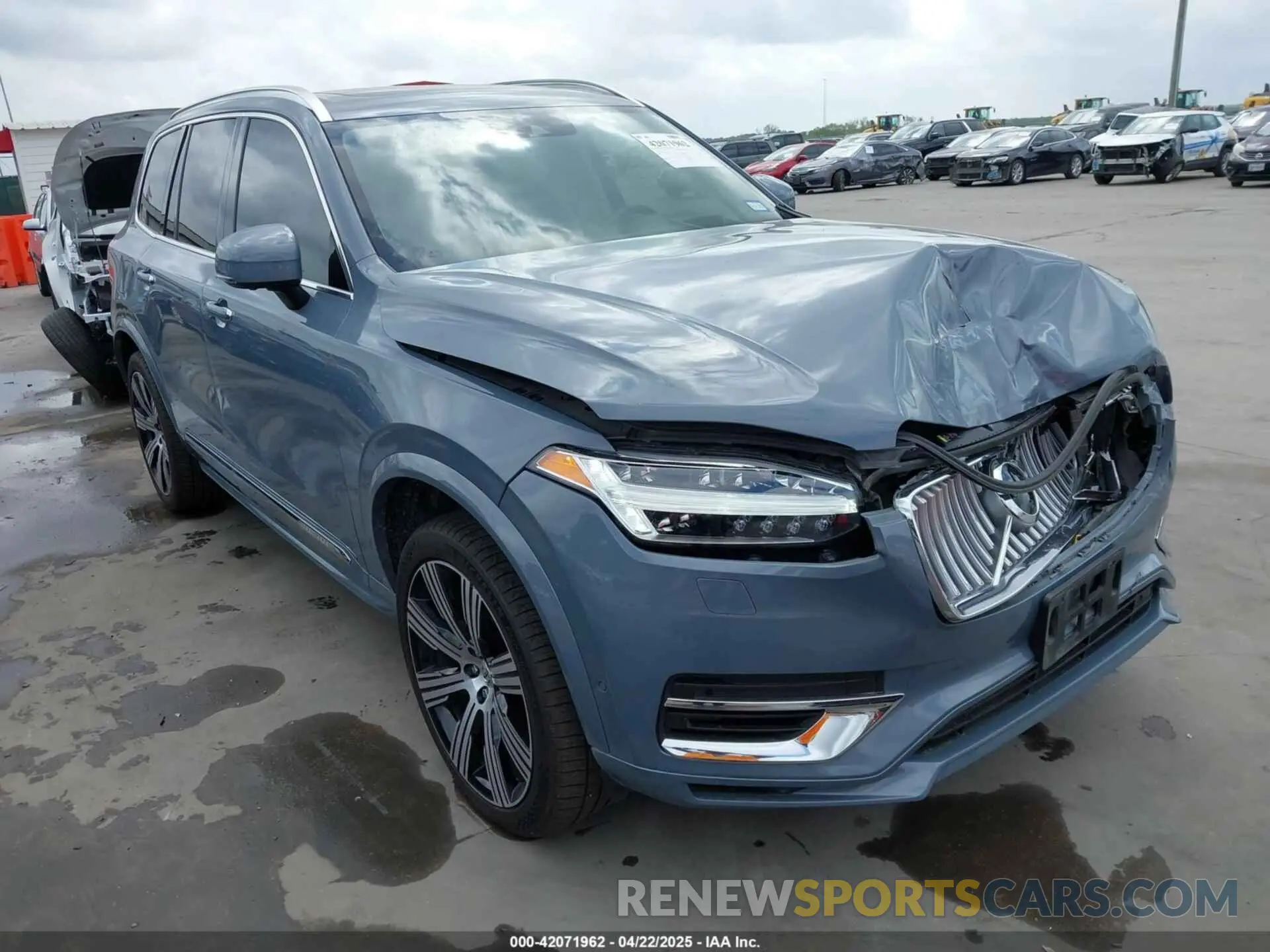 1 Photograph of a damaged car YV4BR00L8M1680722 VOLVO XC90 RECHARGE PLUG-IN HYBRID 2021
