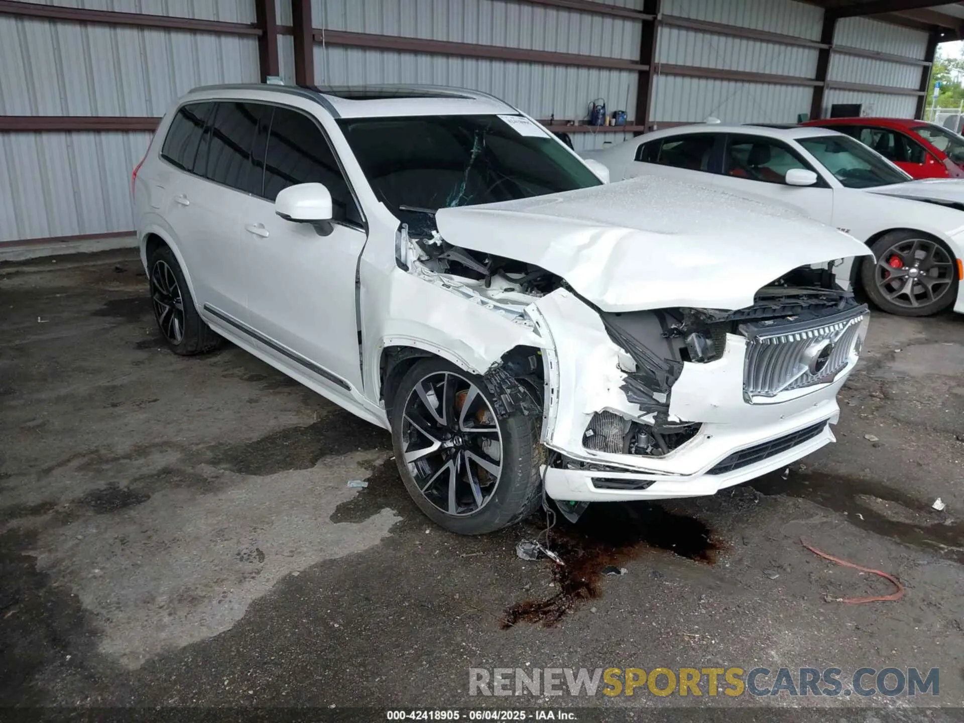 1 Photograph of a damaged car YV4BR0CK4M1692515 VOLVO XC90 RECHARGE PLUG-IN HYBRID 2021
