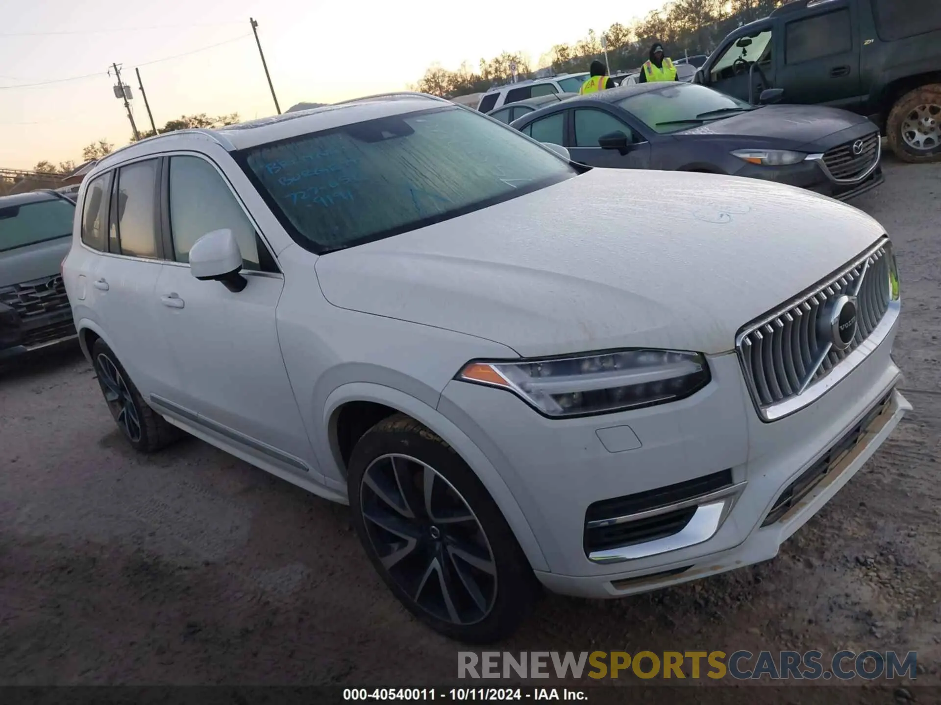 1 Photograph of a damaged car YV4BR0CK7M1758944 VOLVO XC90 RECHARGE PLUG-IN HYBRID 2021