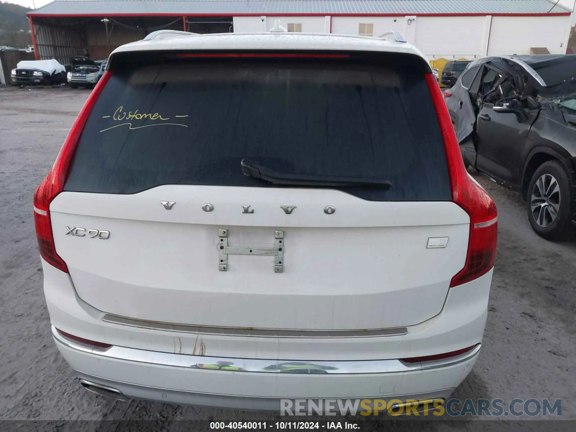 15 Photograph of a damaged car YV4BR0CK7M1758944 VOLVO XC90 RECHARGE PLUG-IN HYBRID 2021
