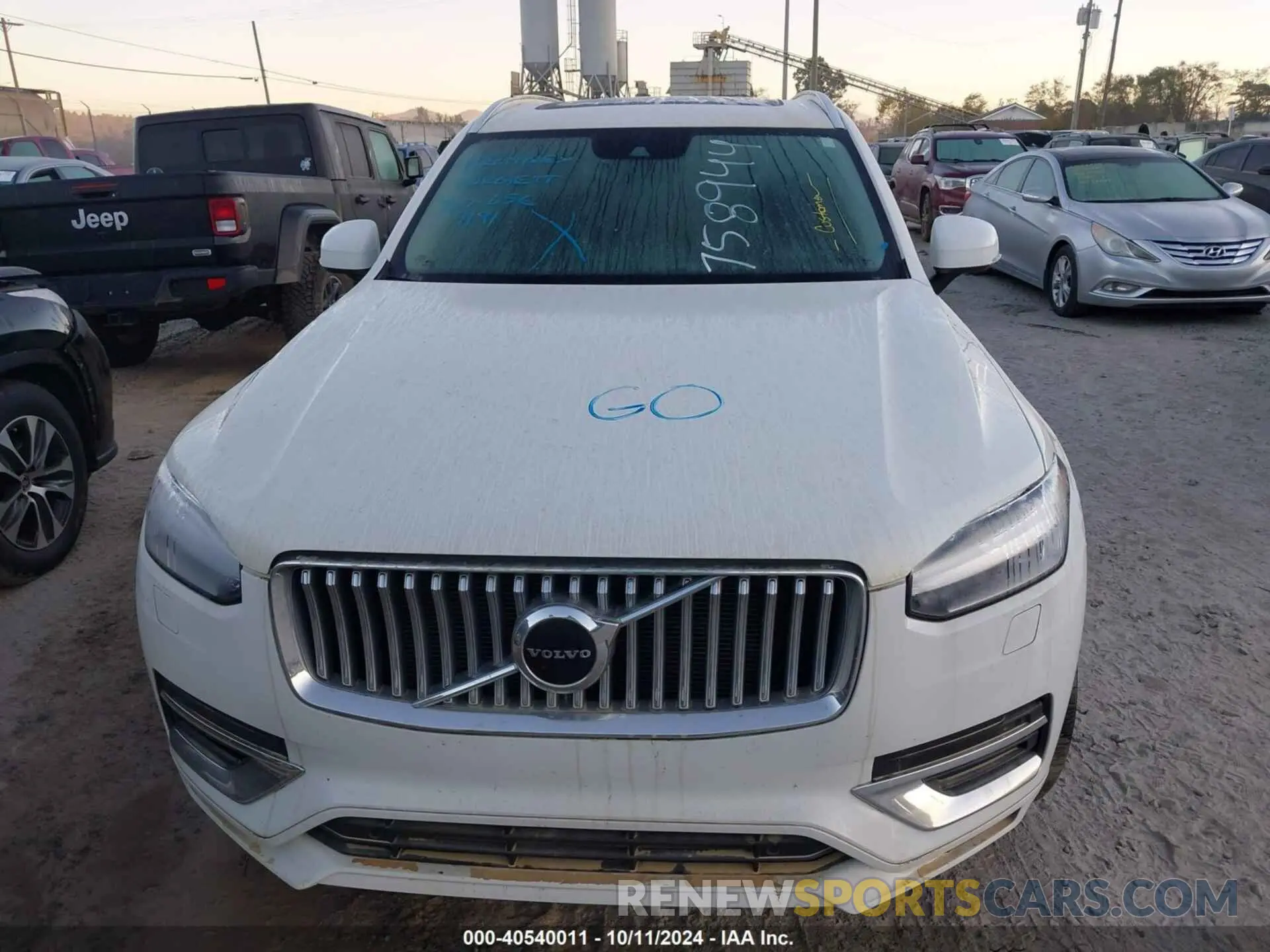 6 Photograph of a damaged car YV4BR0CK7M1758944 VOLVO XC90 RECHARGE PLUG-IN HYBRID 2021