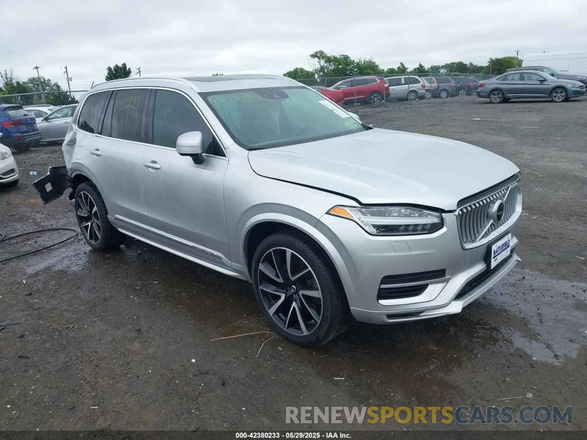 1 Photograph of a damaged car YV4BR0CK9M1692719 VOLVO XC90 RECHARGE PLUG-IN HYBRID 2021