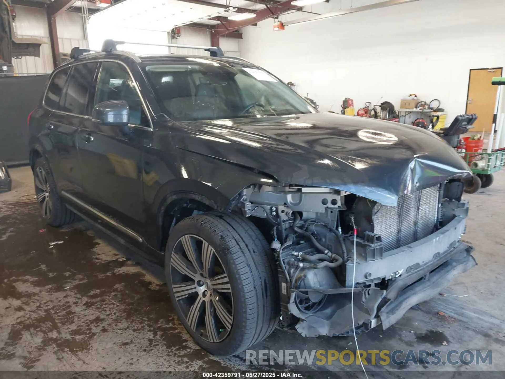 1 Photograph of a damaged car YV4BR0CL3M1697276 VOLVO XC90 RECHARGE PLUG-IN HYBRID 2021