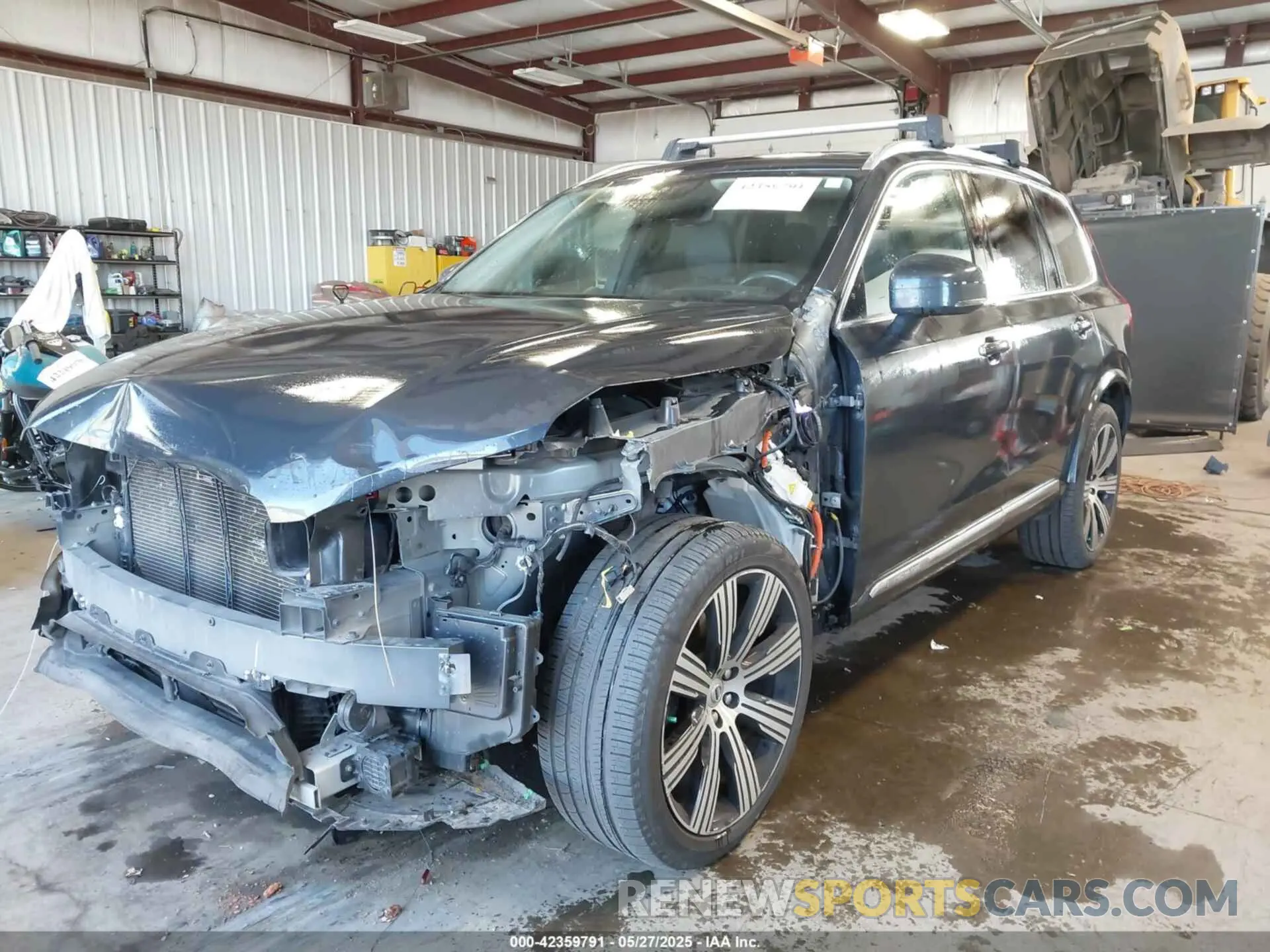 2 Photograph of a damaged car YV4BR0CL3M1697276 VOLVO XC90 RECHARGE PLUG-IN HYBRID 2021