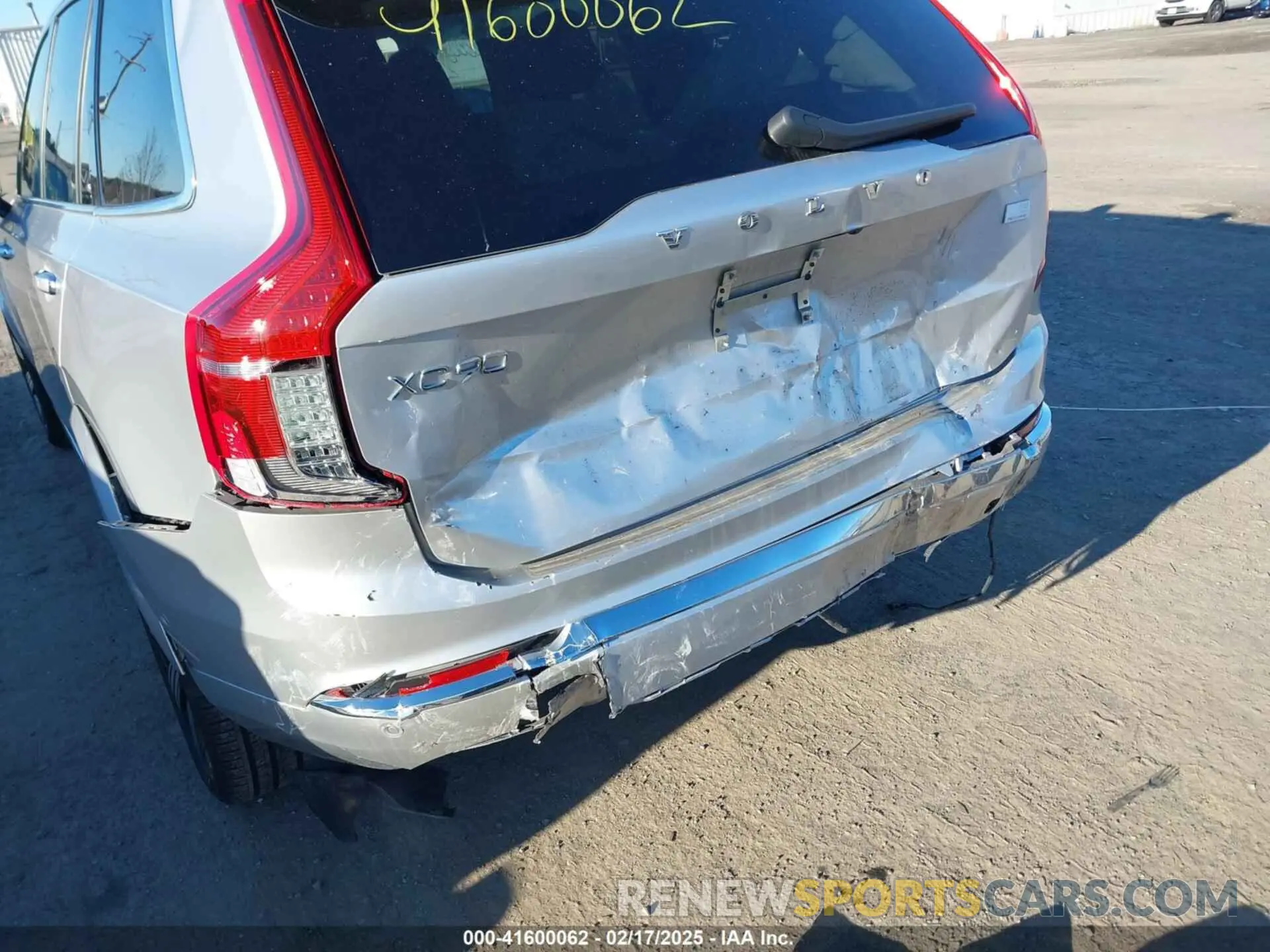 6 Photograph of a damaged car YV4BR0CL5M1682200 VOLVO XC90 RECHARGE PLUG-IN HYBRID 2021
